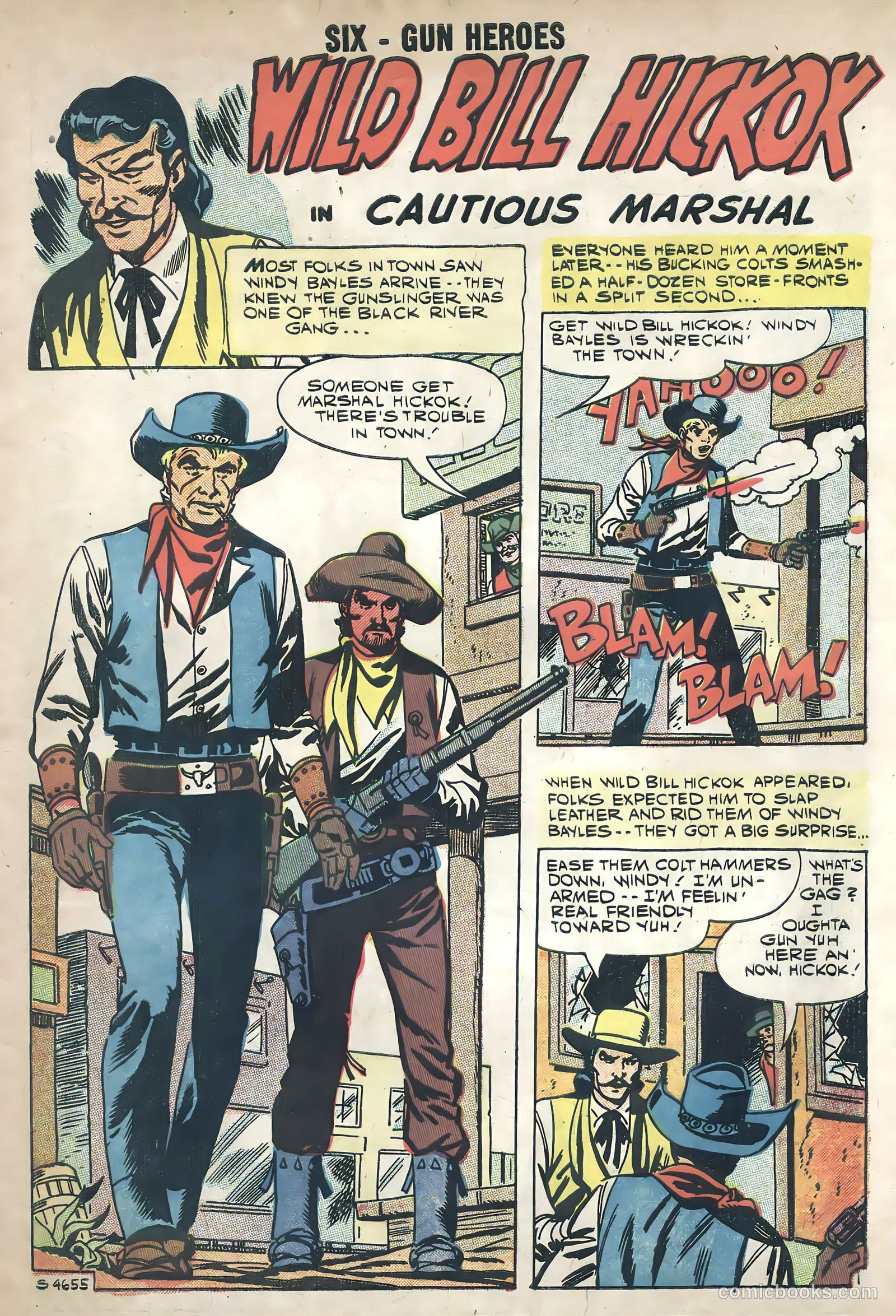 Six-Gun Heroes #50 (1951) — page 3 of 35