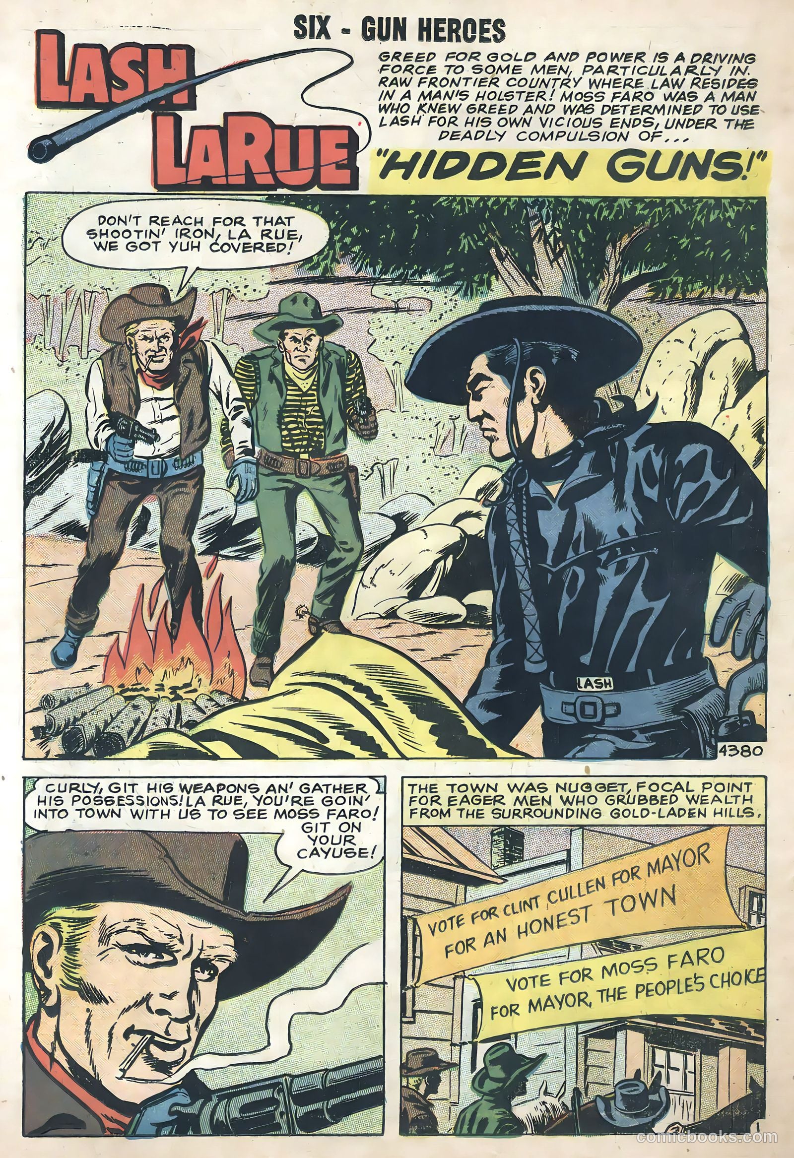 Six-Gun Heroes #50 (1951) — page 17 of 35