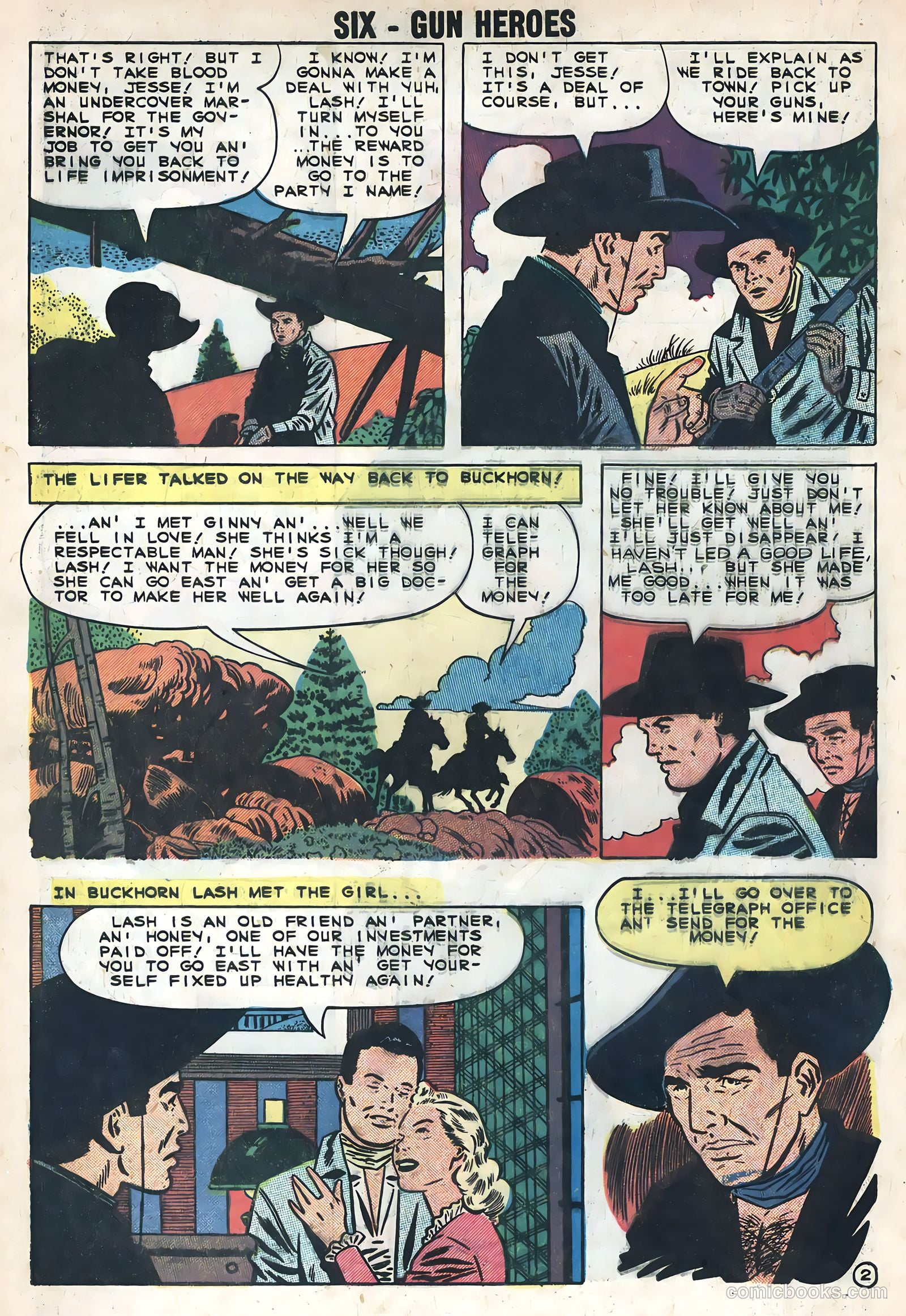 Six-Gun Heroes #51 (1959) — page 4 of 36
