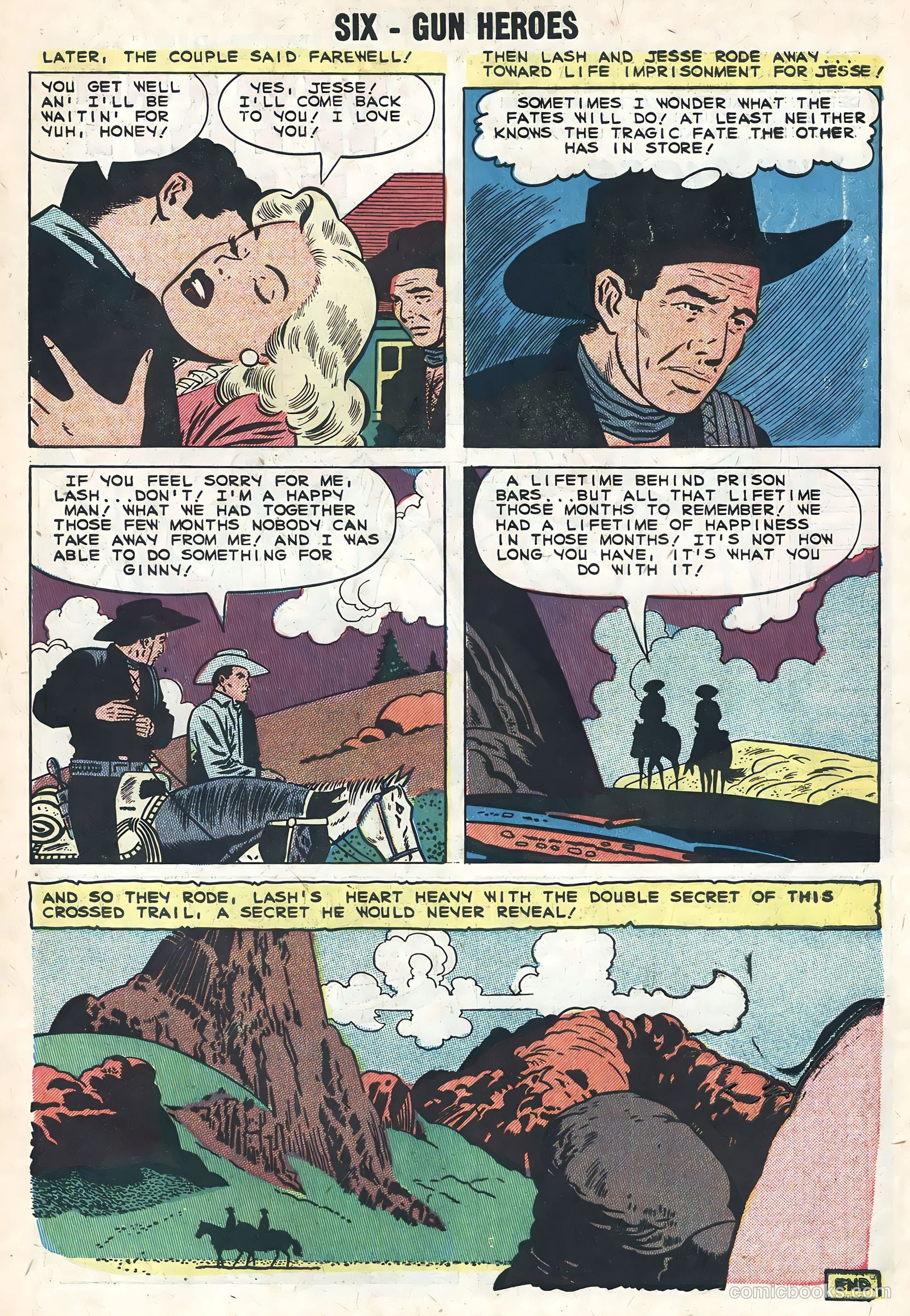 Six-Gun Heroes #51 (1959) — page 7 of 36