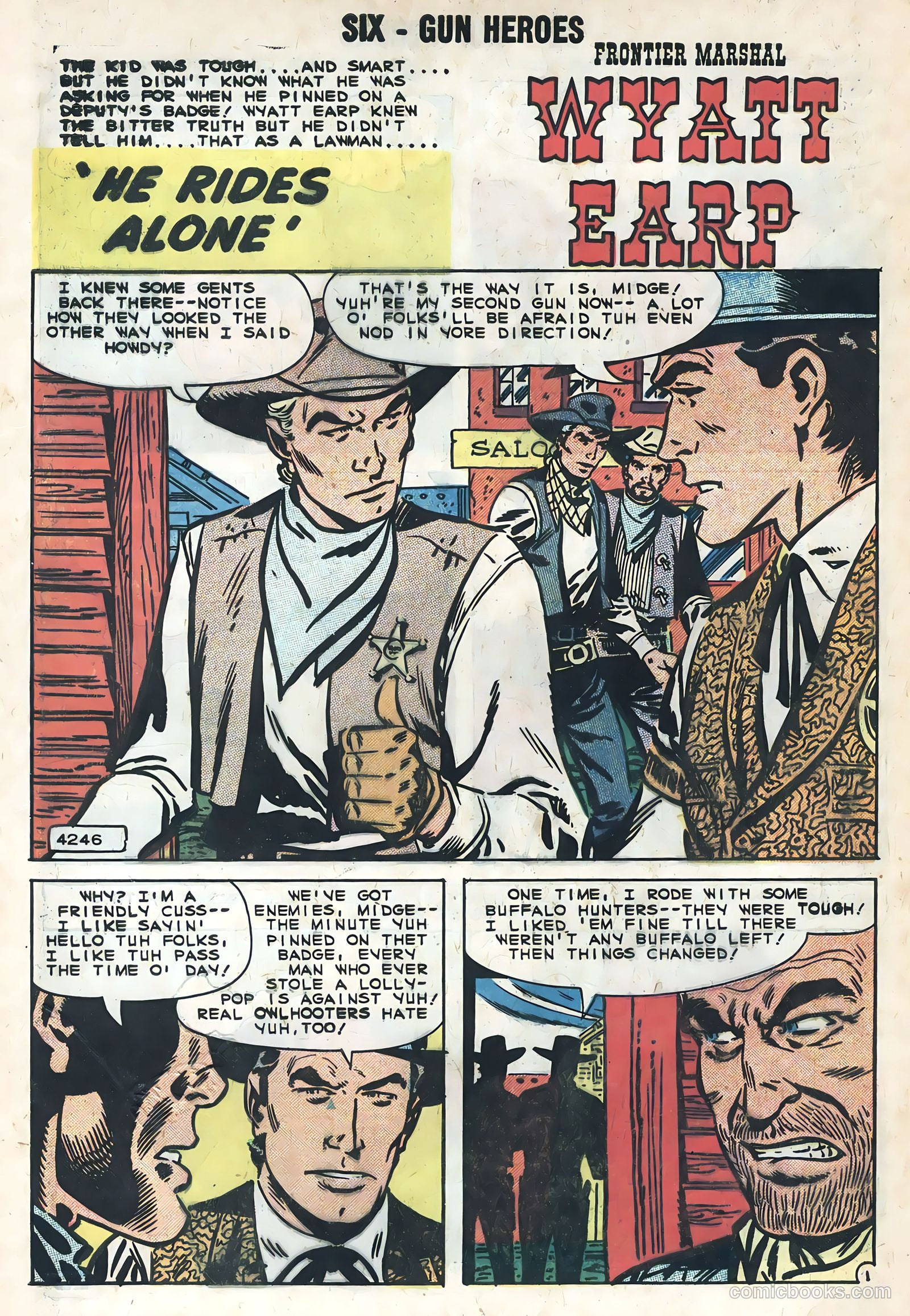Six-Gun Heroes #51 (1959) — page 8 of 36