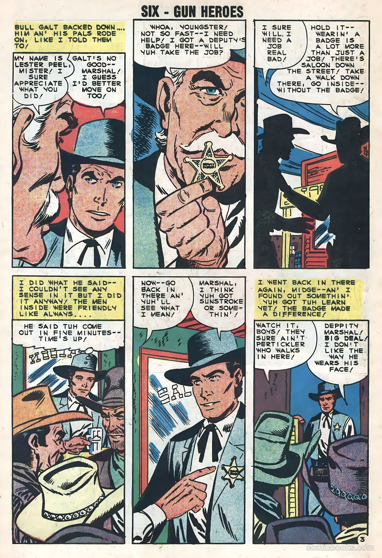Six-Gun Heroes #51 (1959) — page 10 of 36