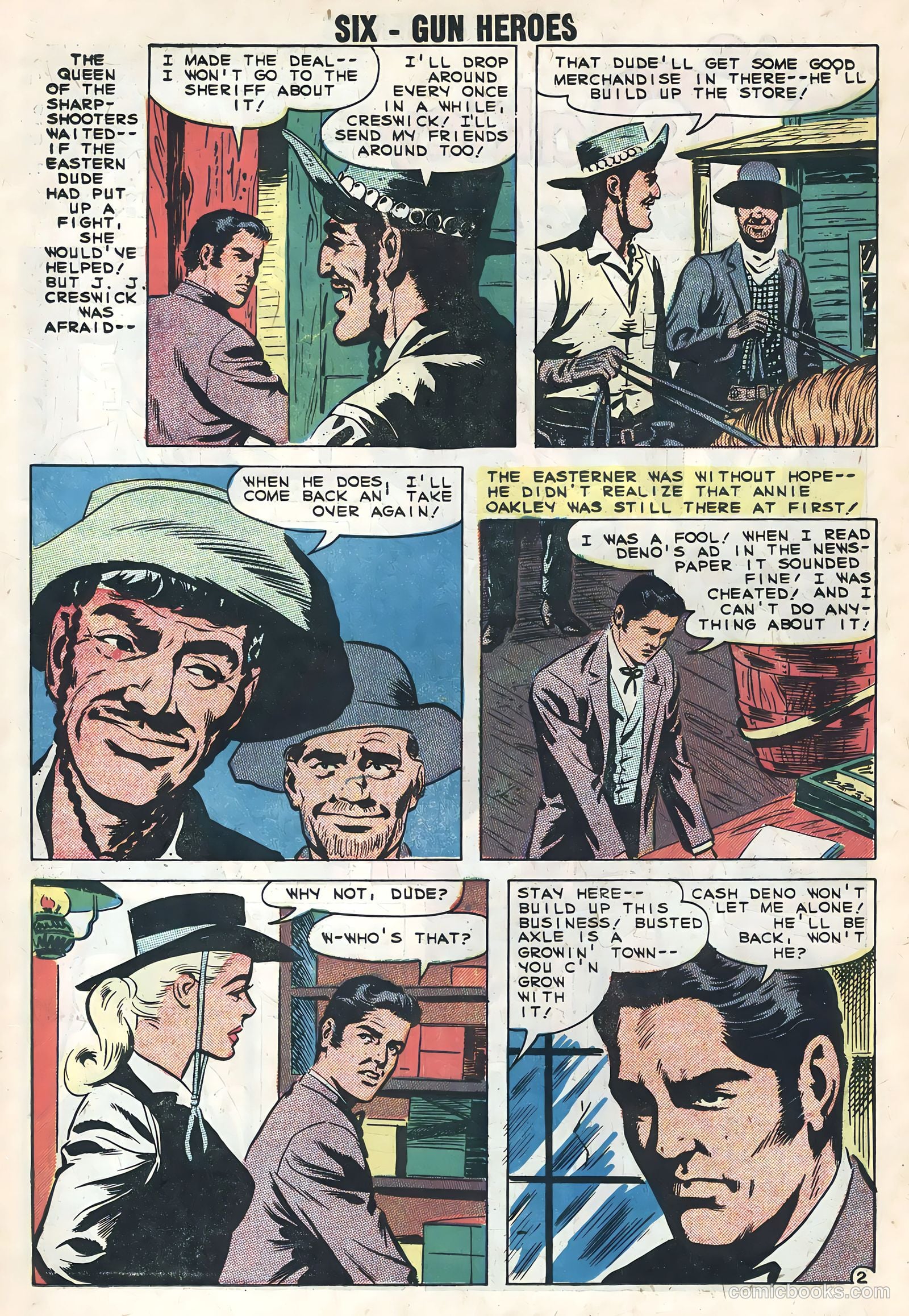 Six-Gun Heroes #51 (1959) — page 14 of 36