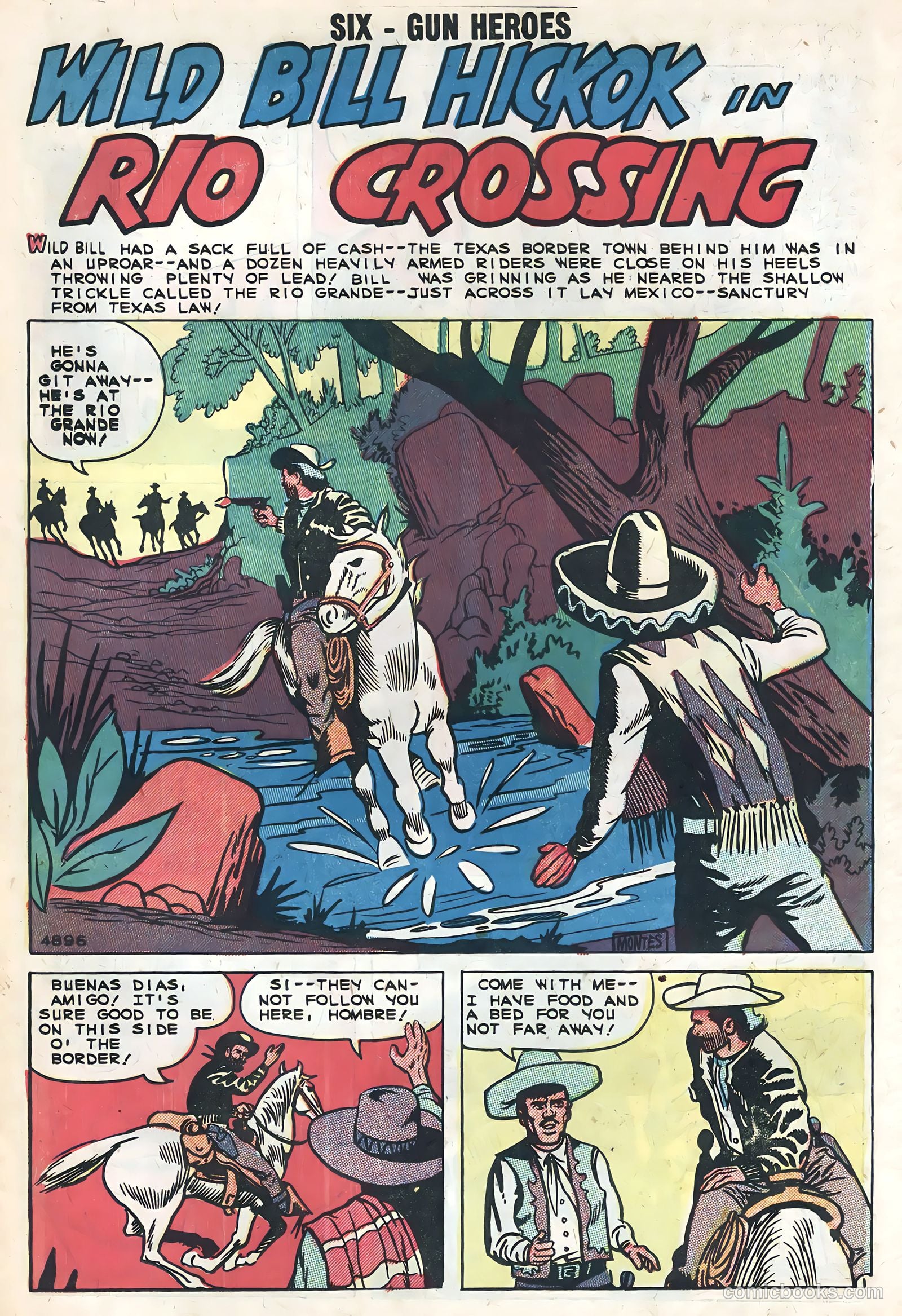 Six-Gun Heroes #51 (1959) — page 23 of 36
