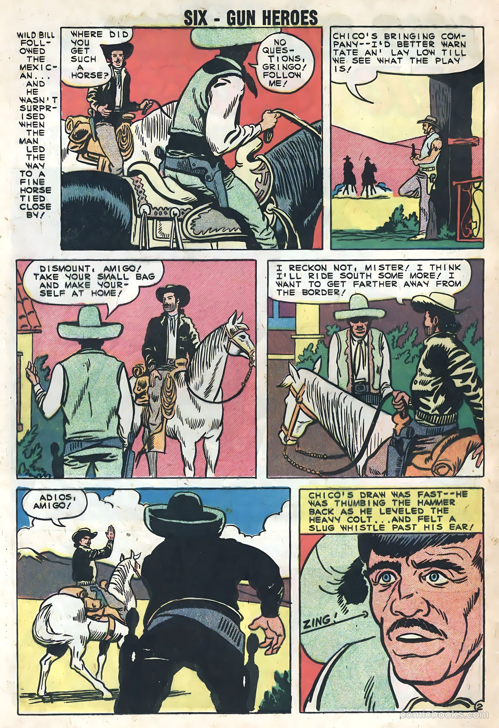 Six-Gun Heroes #51 (1959) — page 24 of 36