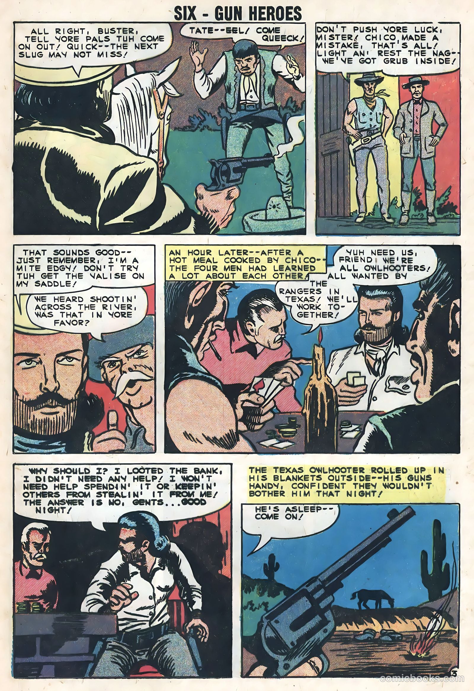 Six-Gun Heroes #51 (1959) — page 25 of 36