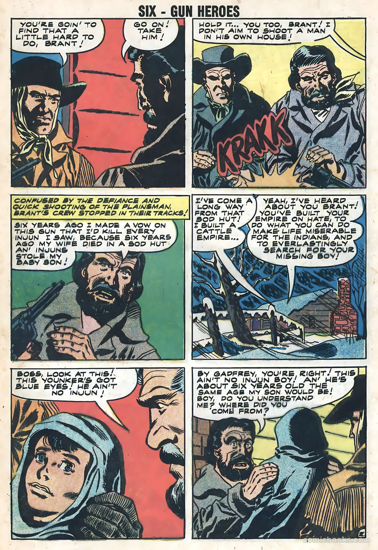 Six-Gun Heroes #51 (1959) — page 29 of 36