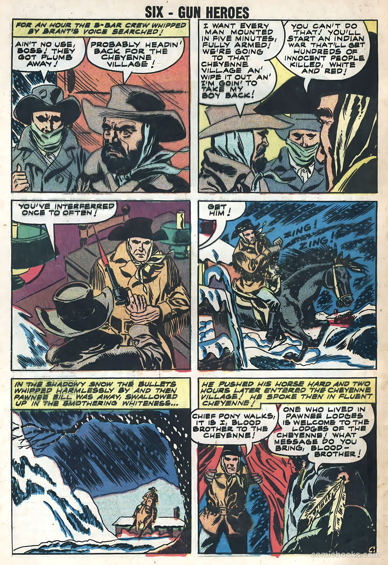 Six-Gun Heroes #51 (1959) — page 32 of 36