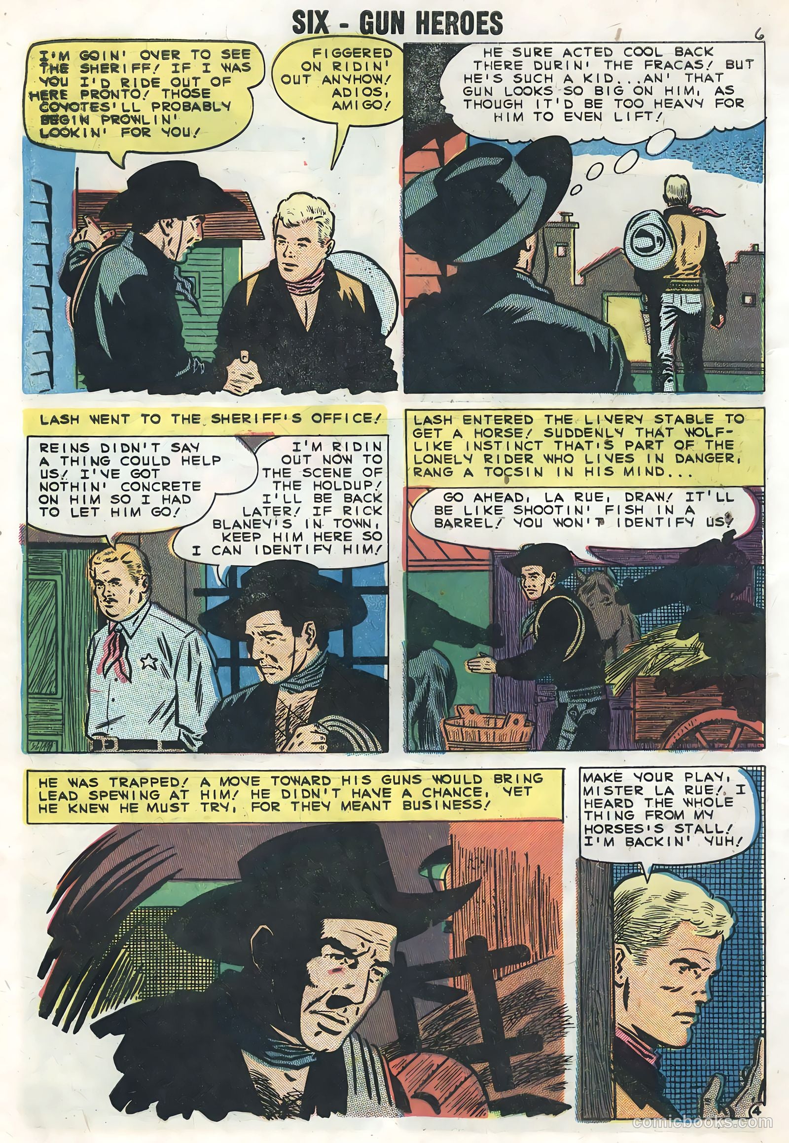 Six-Gun Heroes #52 (1959) — page 8 of 36