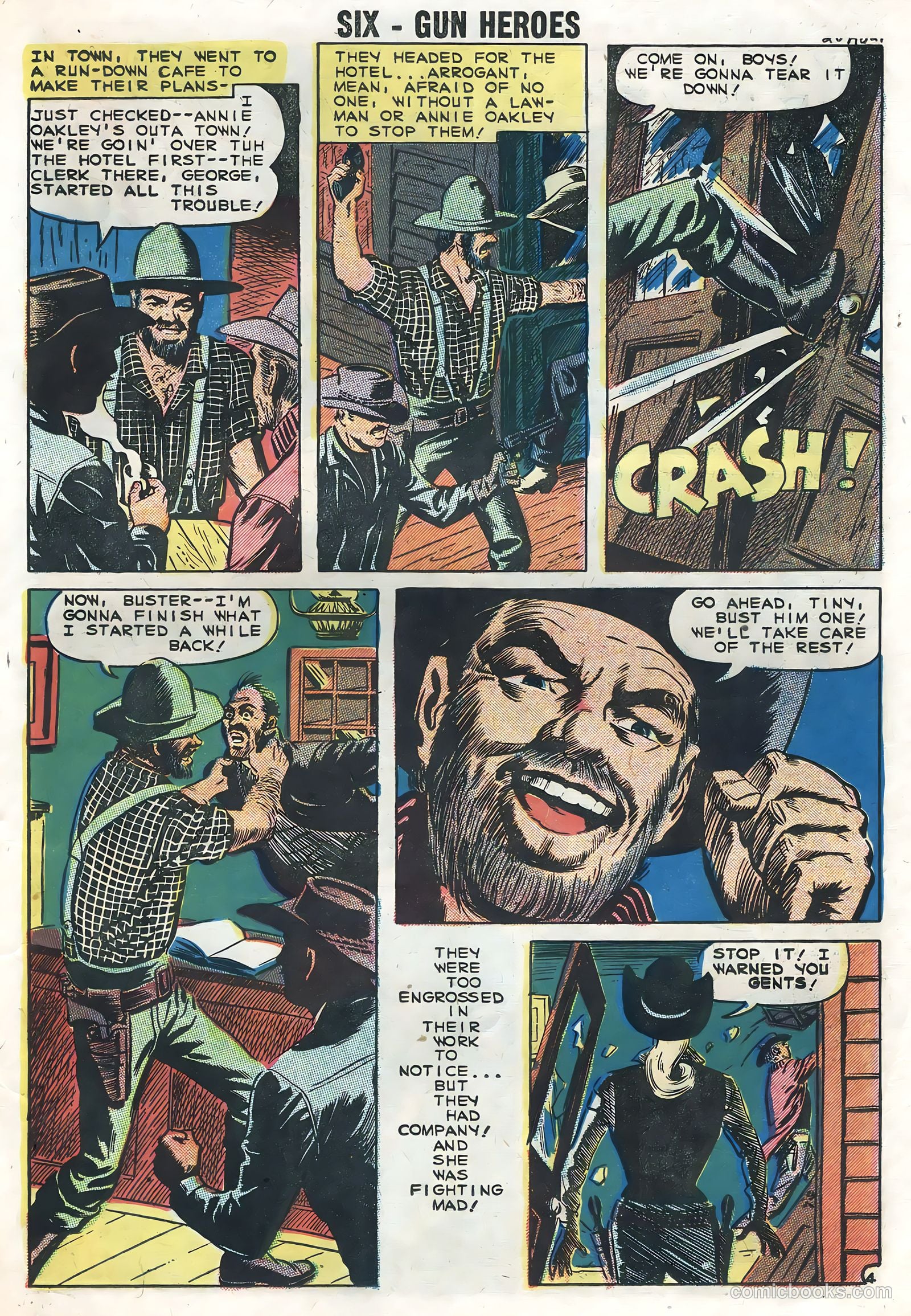 Six-Gun Heroes #52 (1959) — page 23 of 36