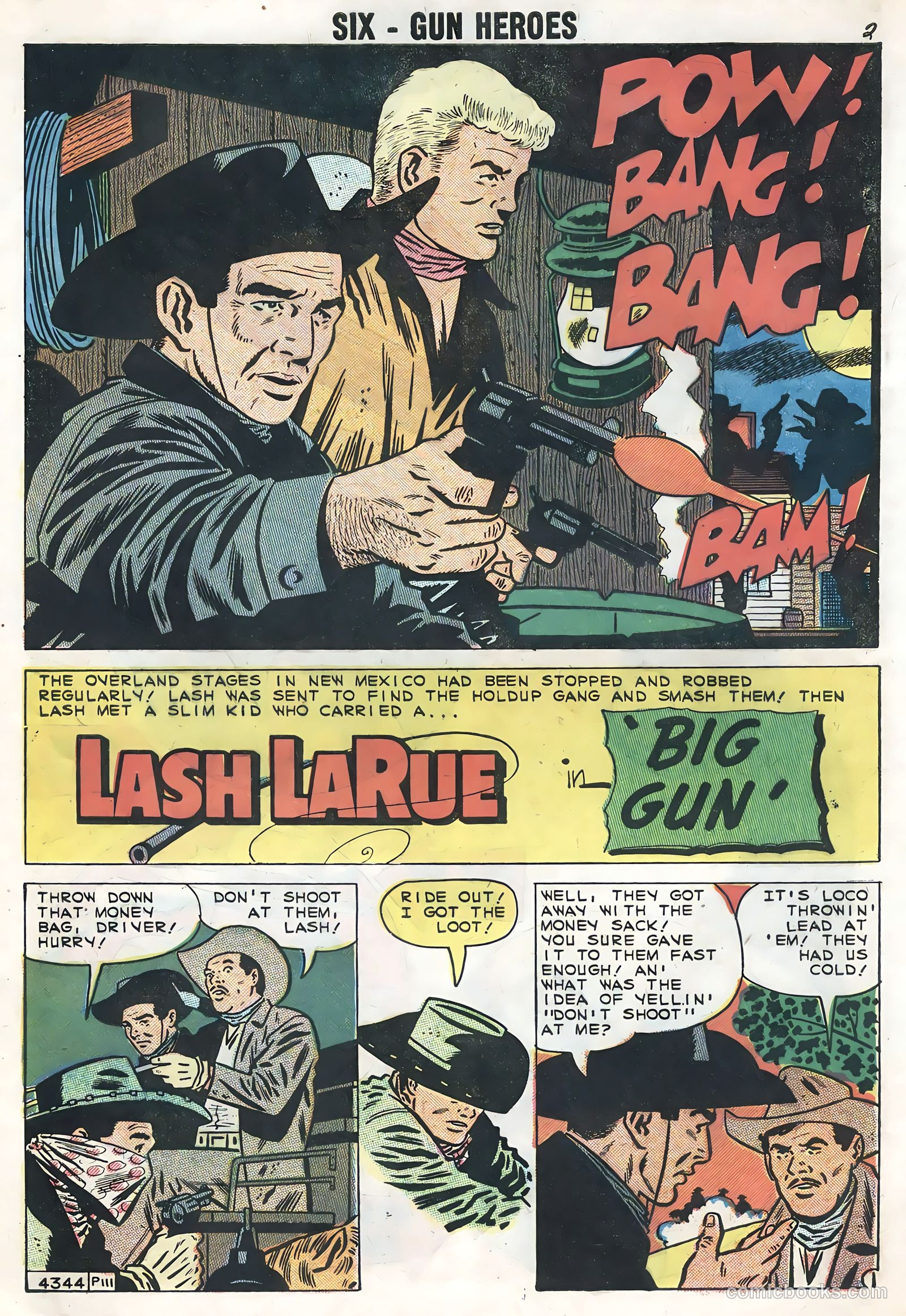 Six-Gun Heroes #52 (1951) — page 4 of 36