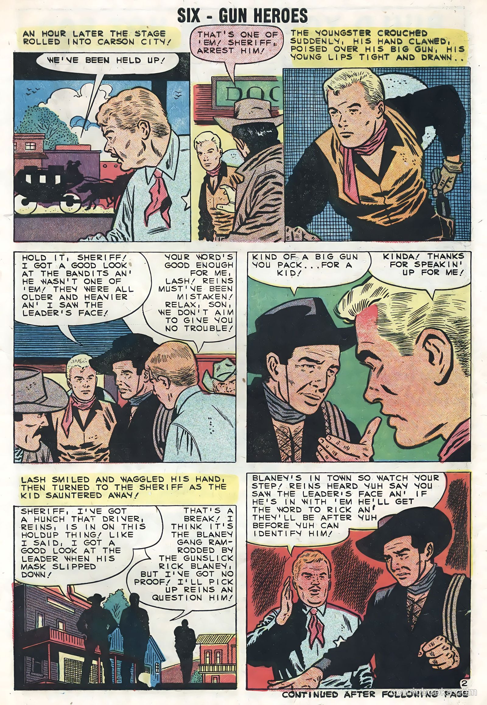 Six-Gun Heroes #52 (1951) — page 5 of 36