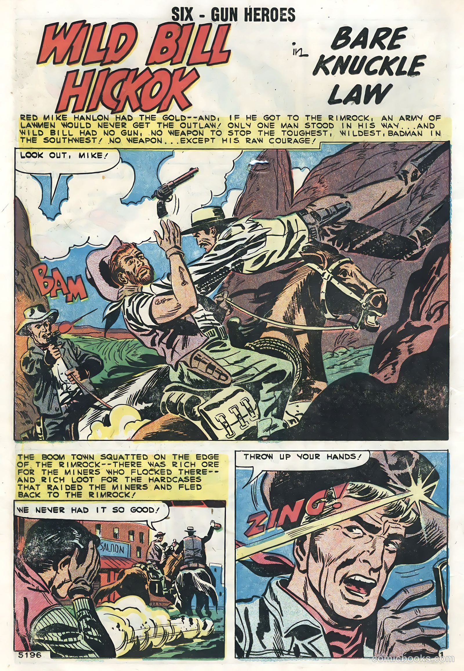 Six-Gun Heroes #52 (1951) — page 12 of 36