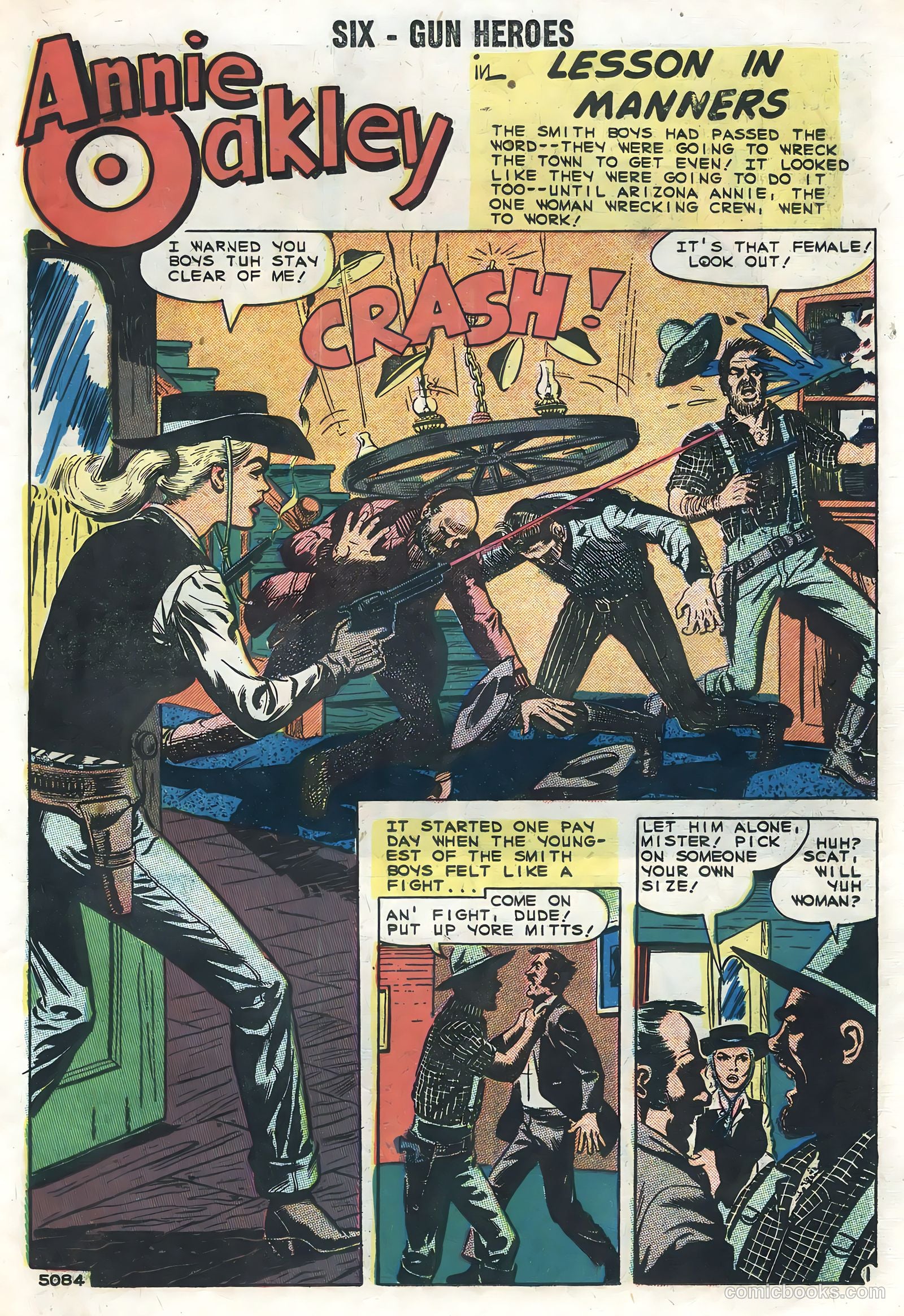 Six-Gun Heroes #52 (1951) — page 19 of 36