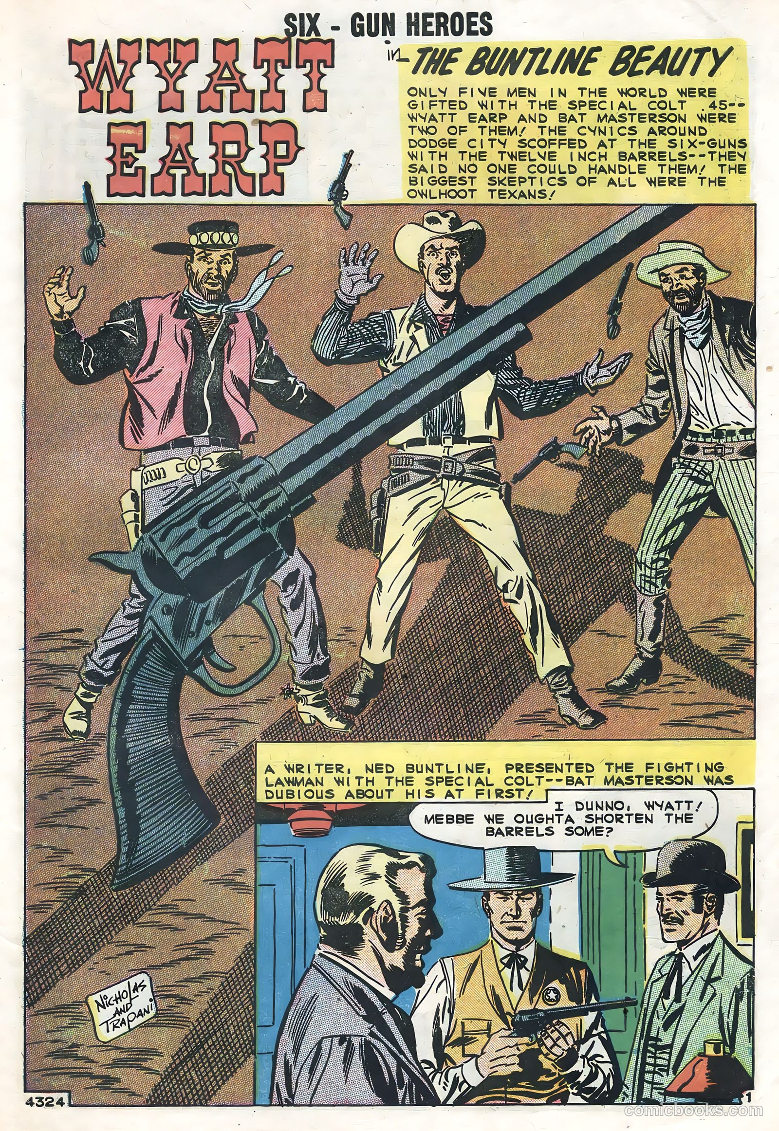 Six-Gun Heroes #52 (1951) — page 27 of 36