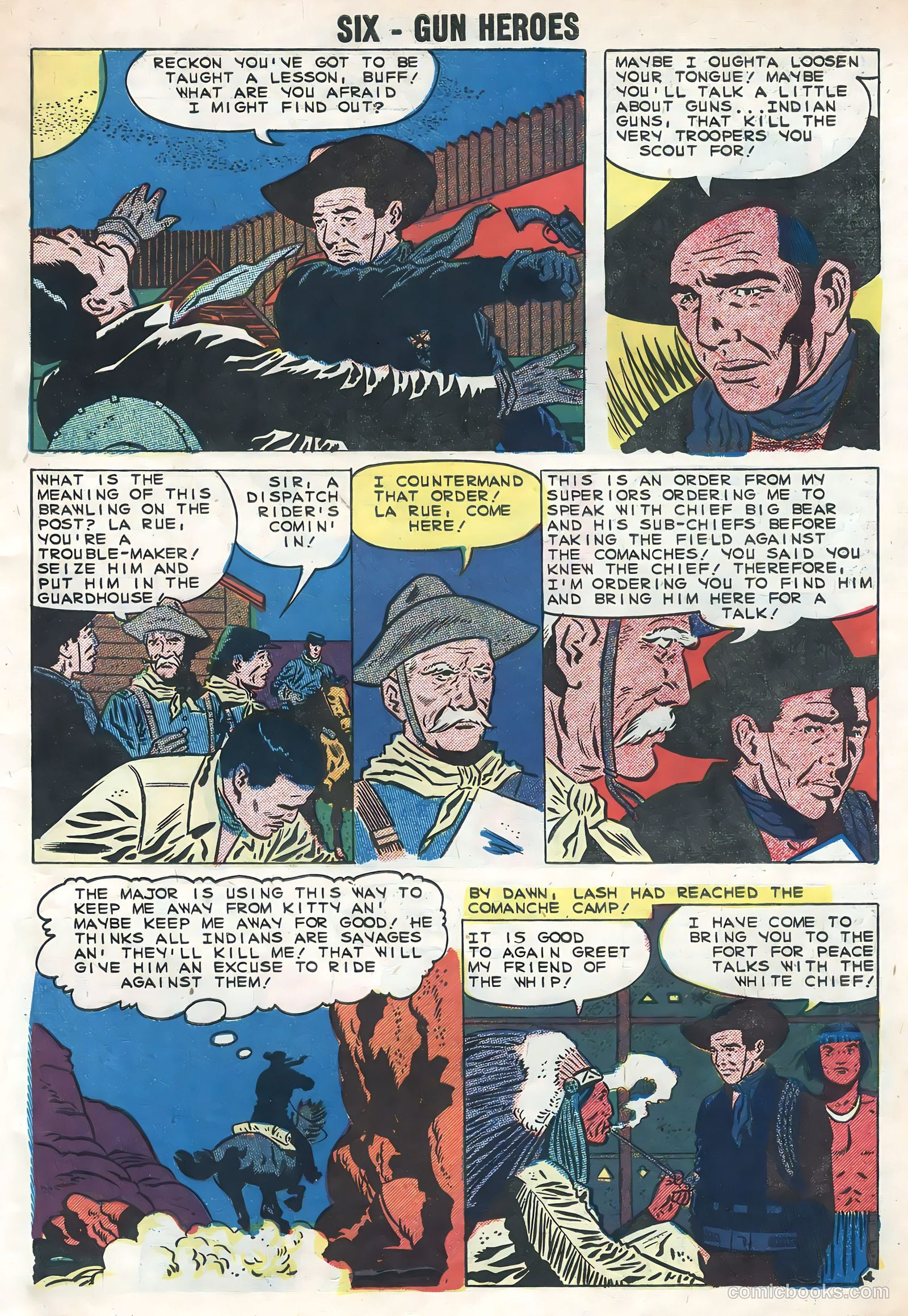 Six-Gun Heroes #53 (1959) — page 7 of 36