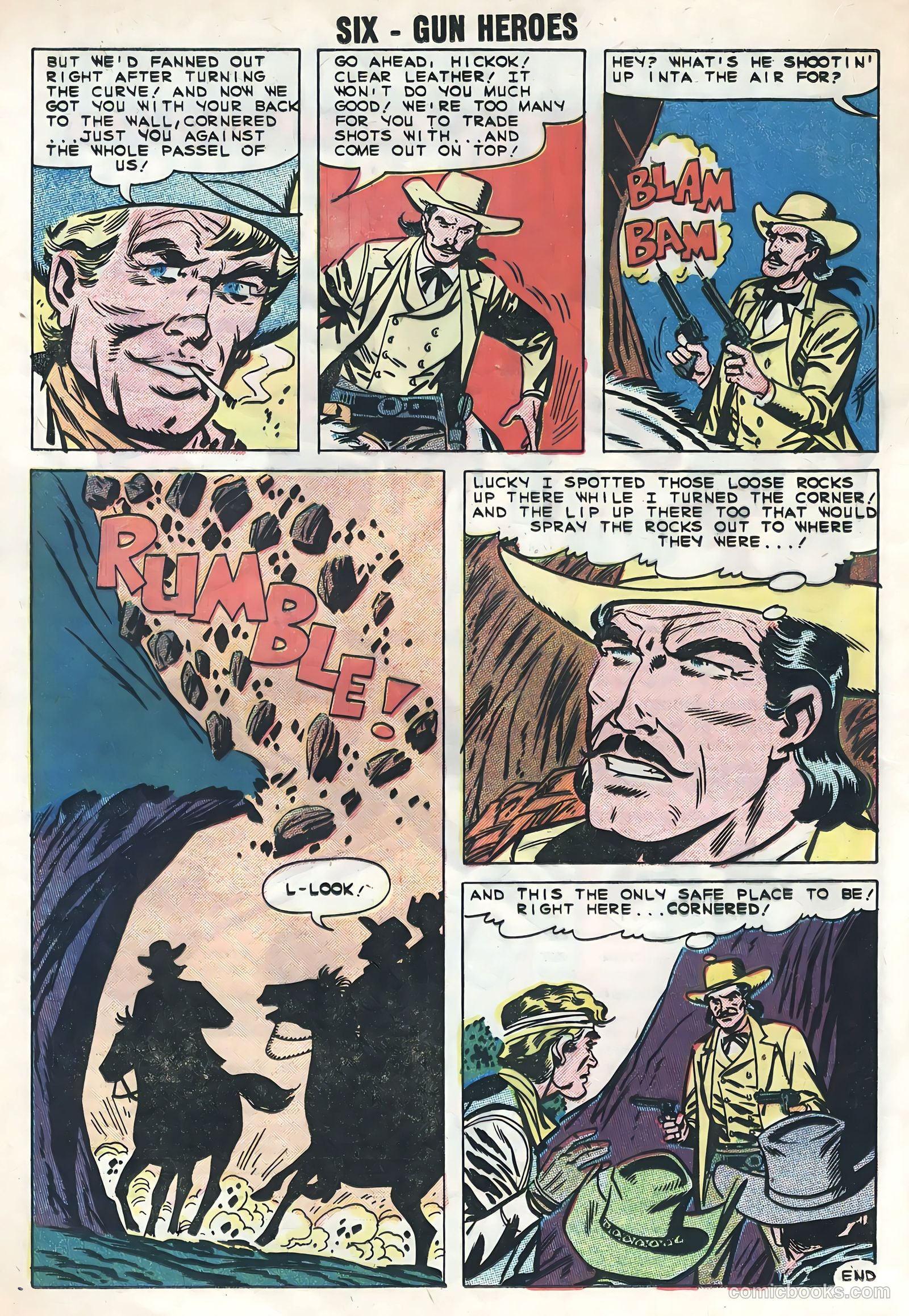 Six-Gun Heroes #53 (1959) — page 16 of 36