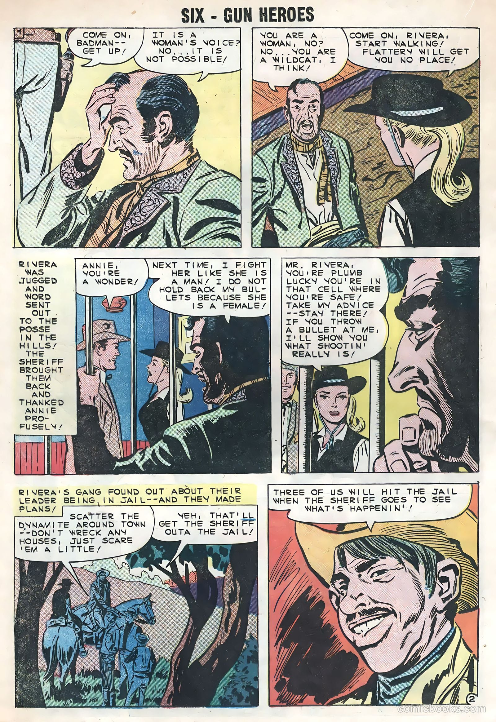 Six-Gun Heroes #53 (1959) — page 20 of 36
