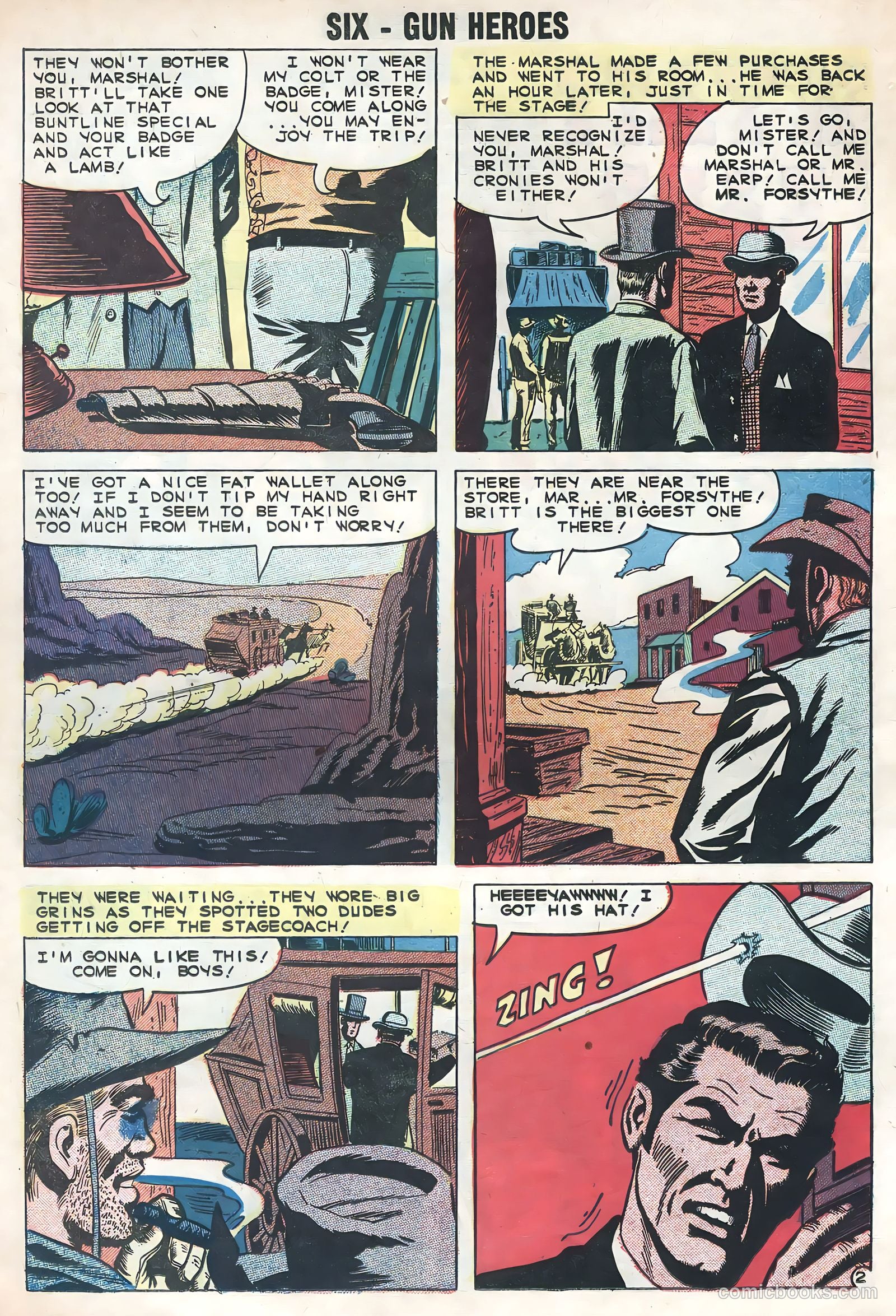 Six-Gun Heroes #53 (1959) — page 26 of 36