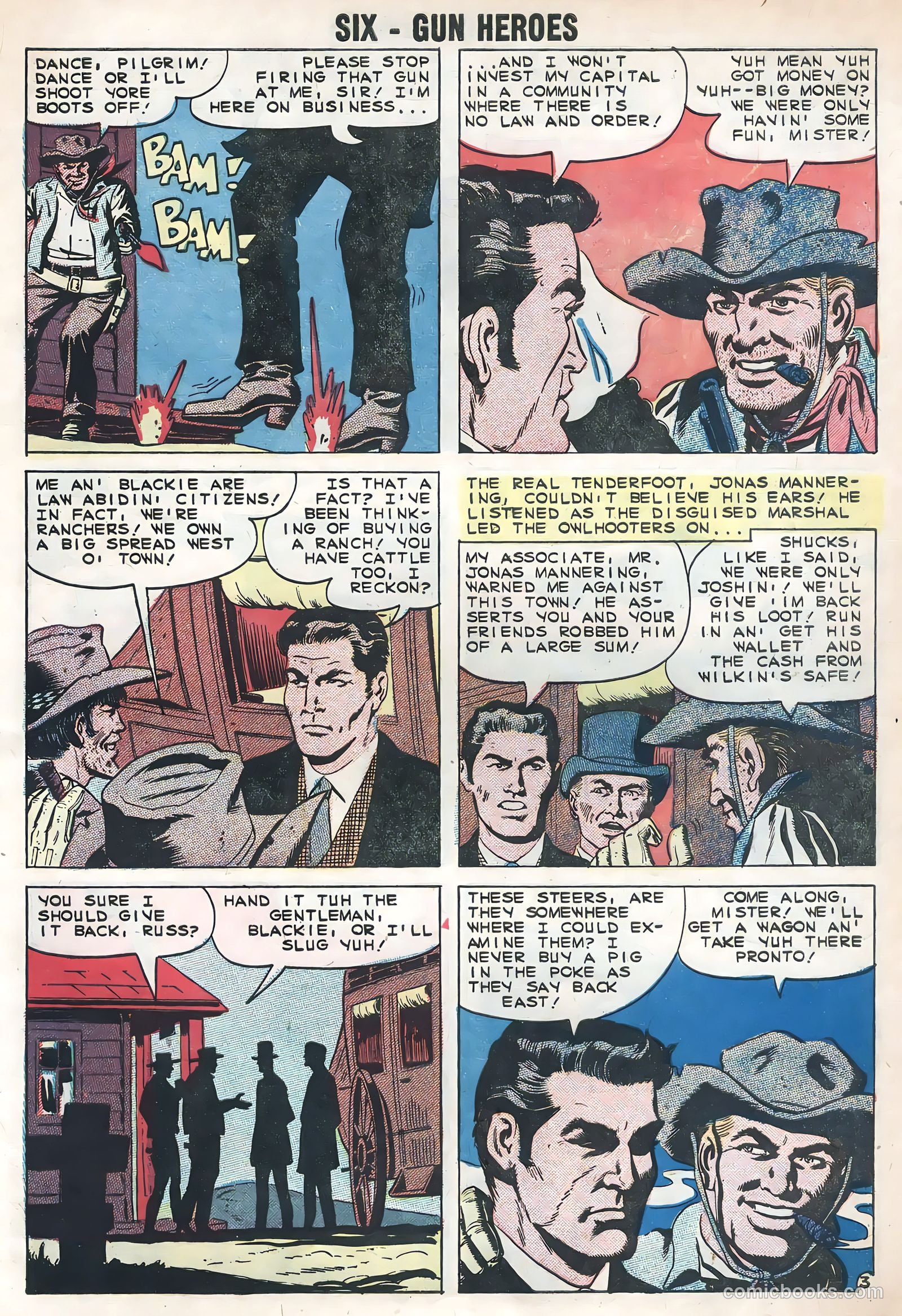 Six-Gun Heroes #53 (1959) — page 27 of 36