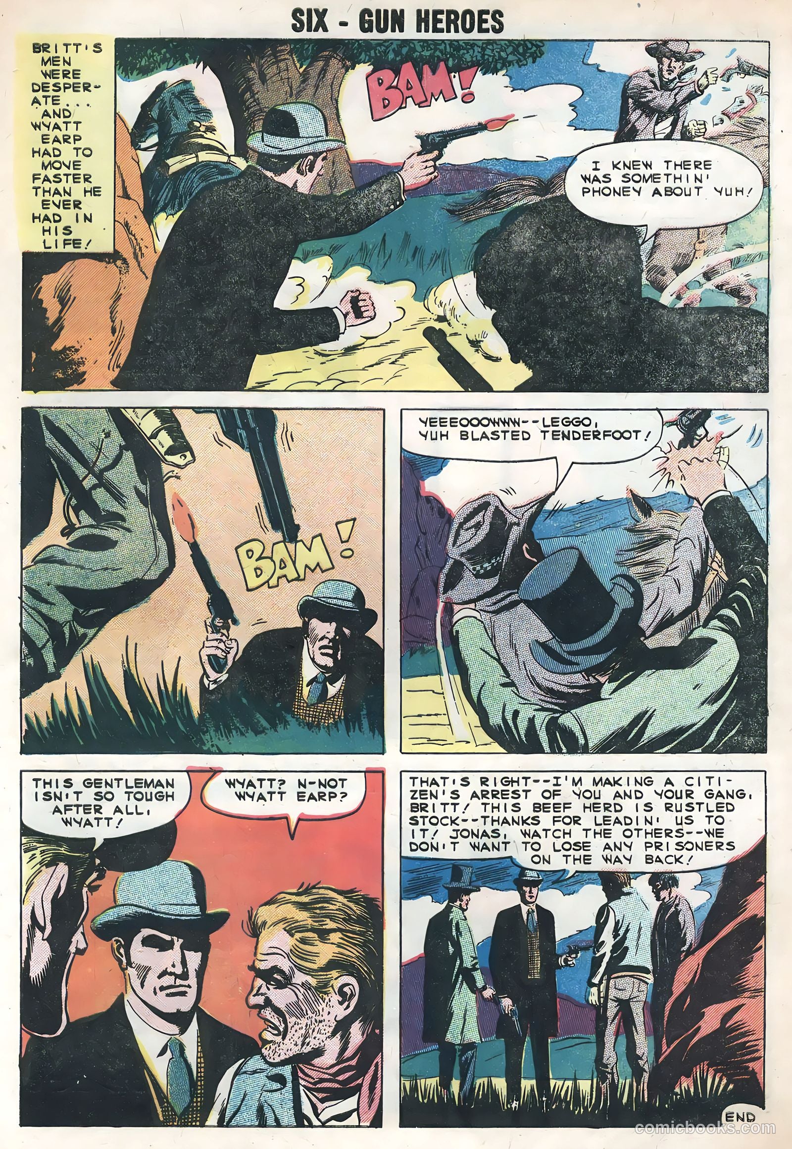 Six-Gun Heroes #53 (1959) — page 29 of 36