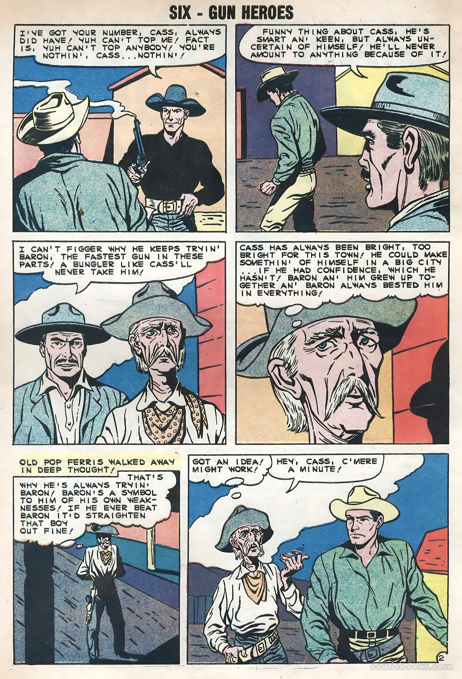 Six-Gun Heroes #53 (1959) — page 32 of 36
