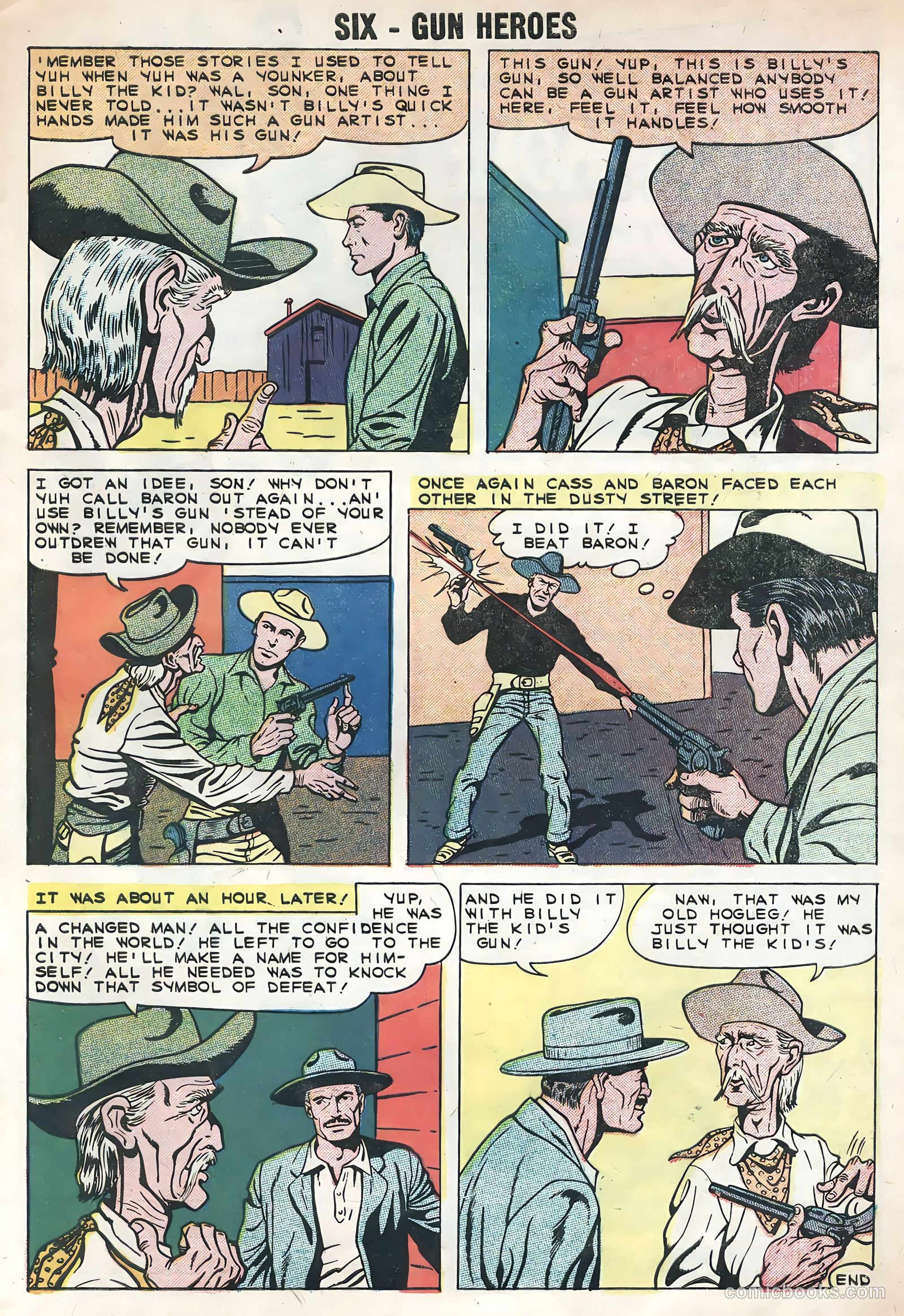 Six-Gun Heroes #53 (1959) — page 33 of 36