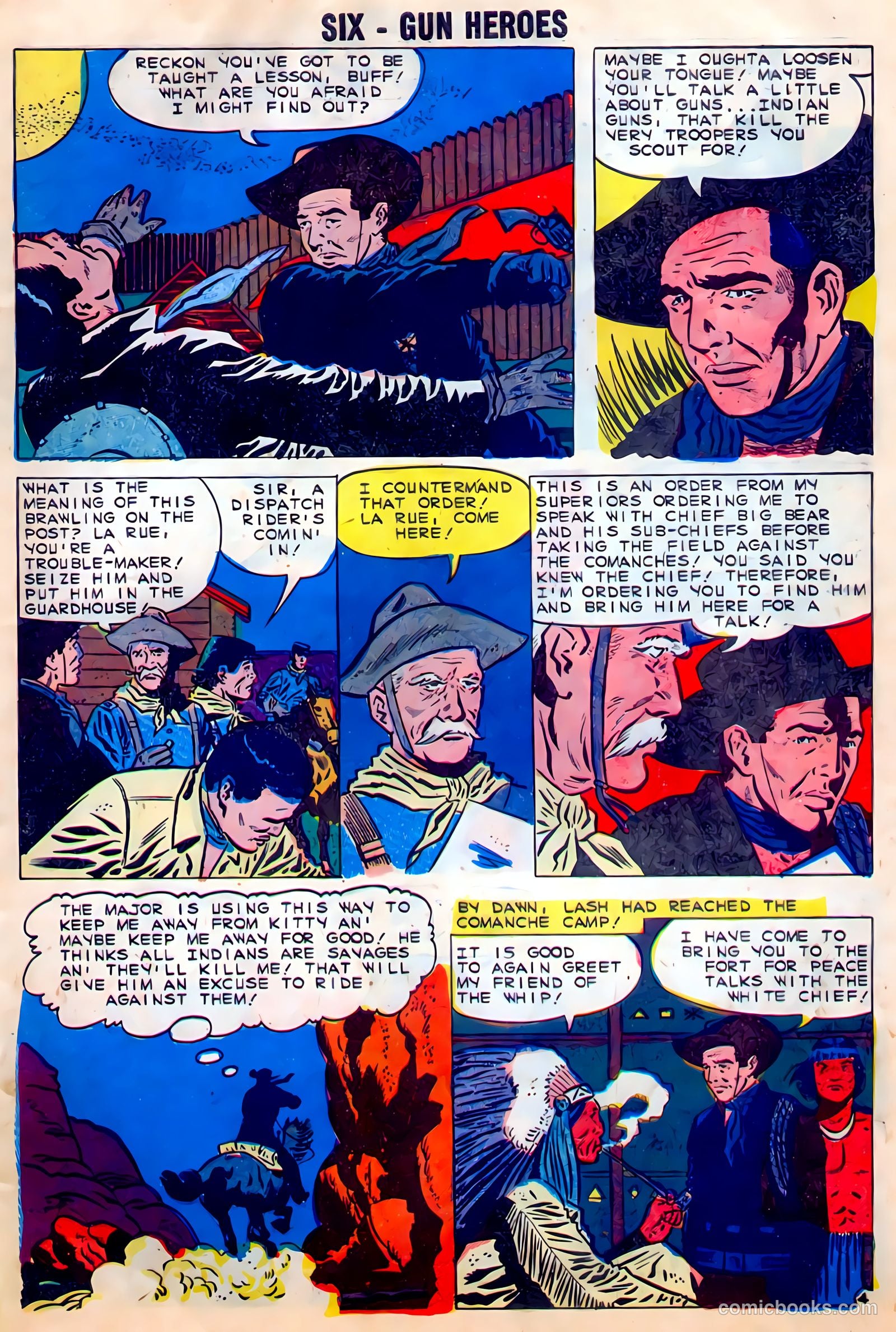 Six-Gun Heroes #53 (1959) — page 7 of 36