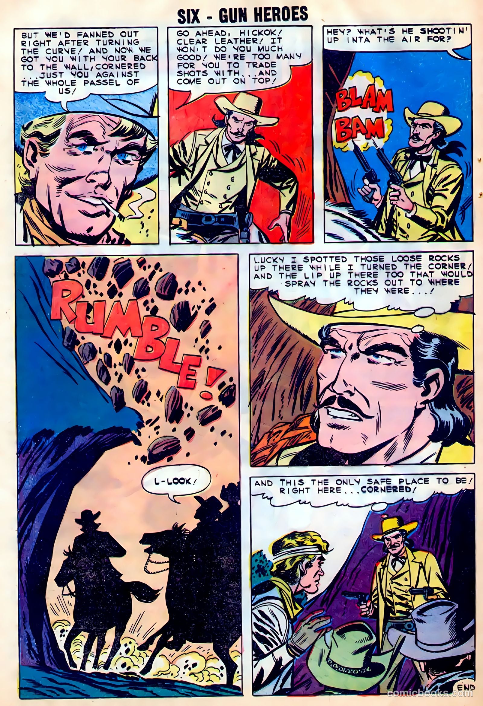 Six-Gun Heroes #53 (1959) — page 16 of 36
