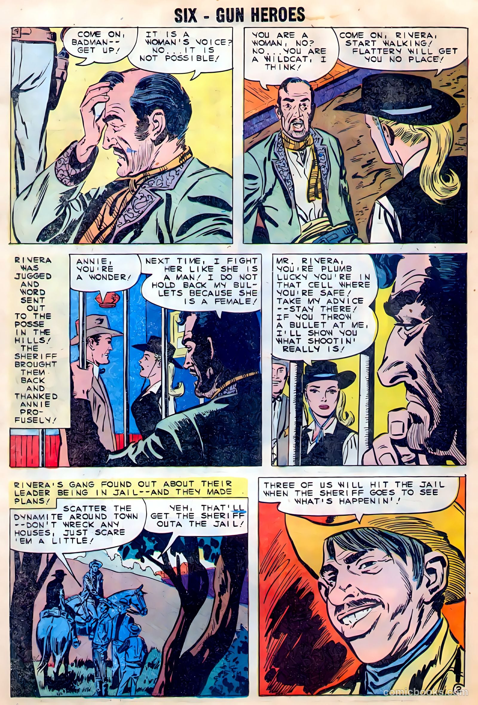 Six-Gun Heroes #53 (1959) — page 20 of 36