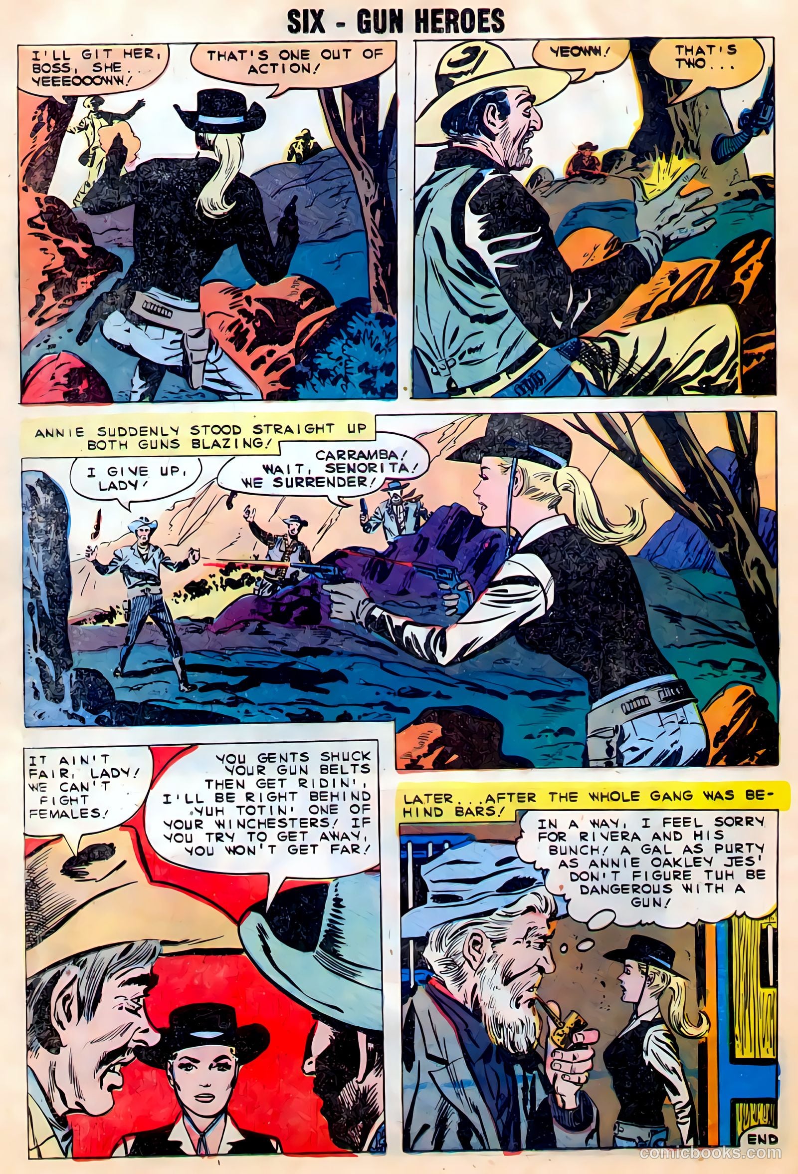 Six-Gun Heroes #53 (1959) — page 24 of 36