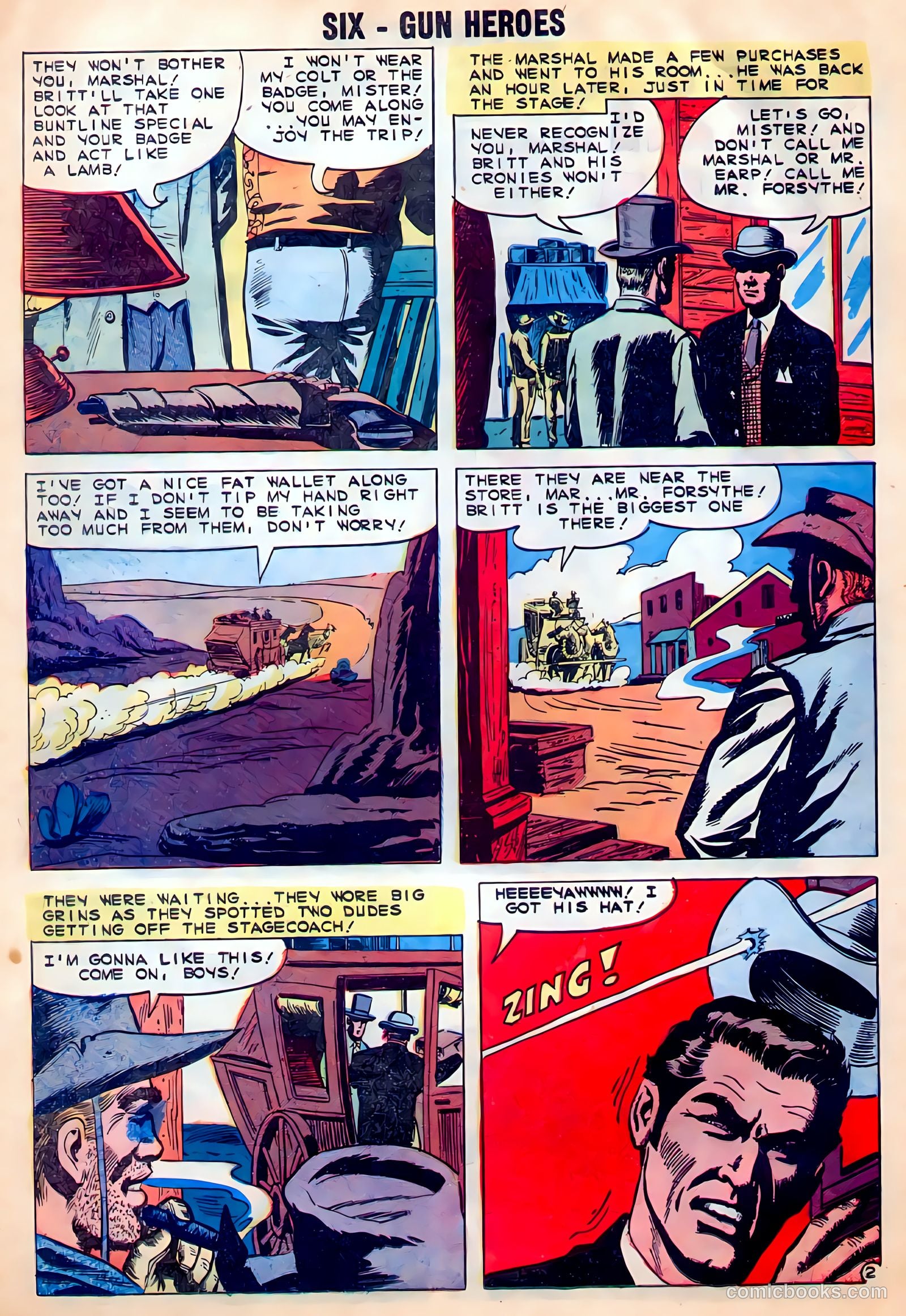 Six-Gun Heroes #53 (1959) — page 26 of 36