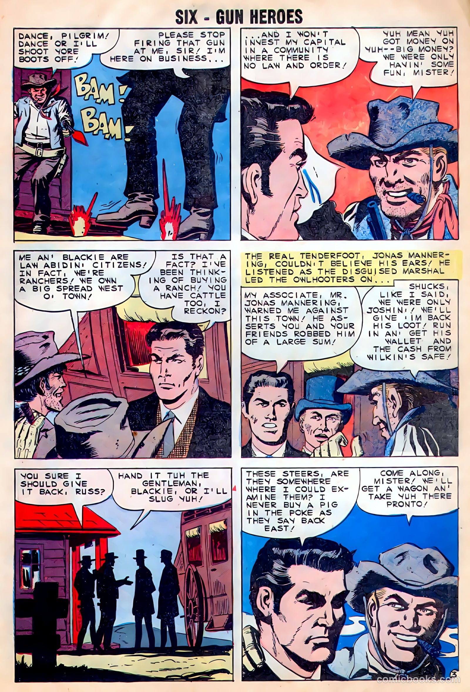 Six-Gun Heroes #53 (1959) — page 27 of 36