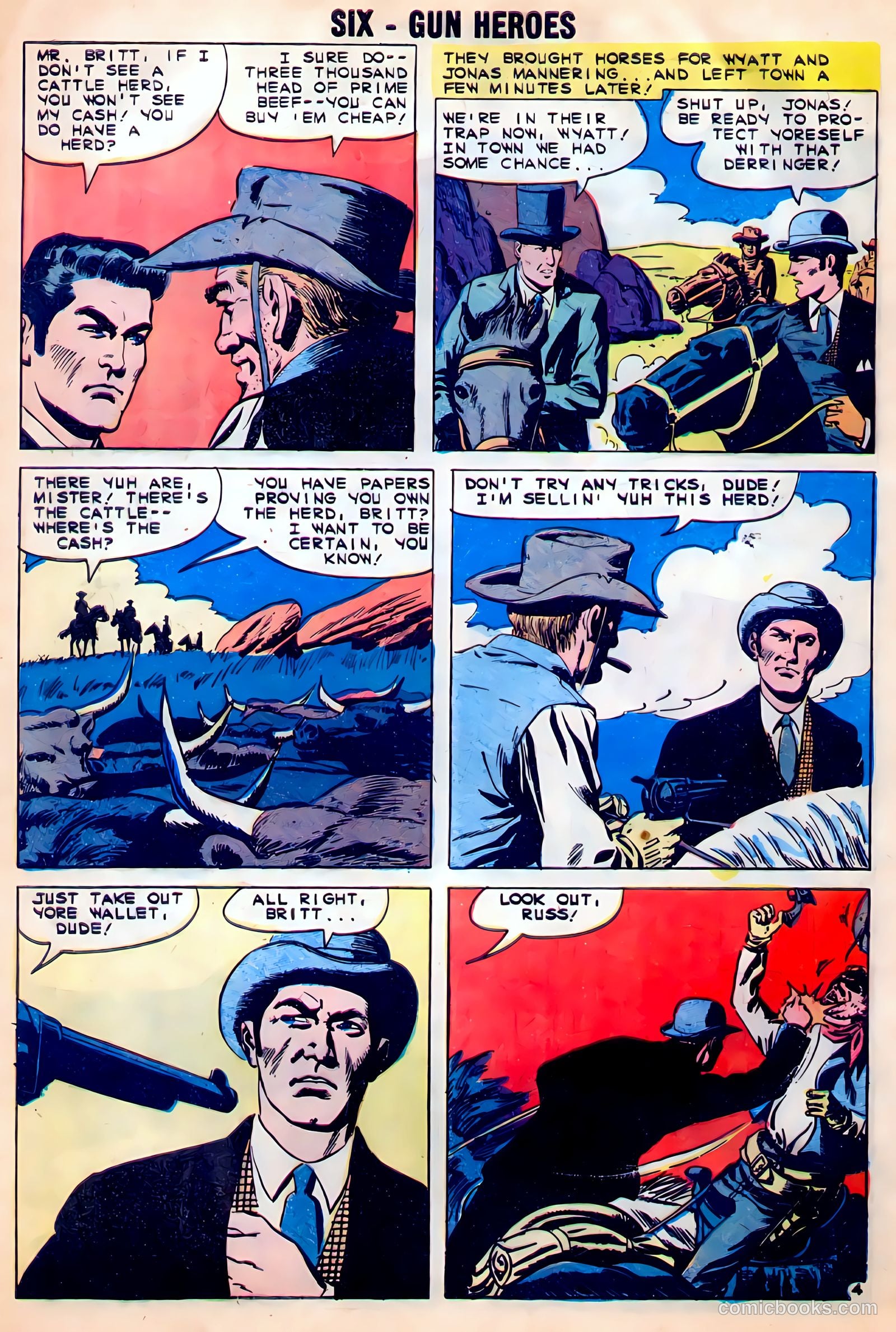 Six-Gun Heroes #53 (1959) — page 28 of 36