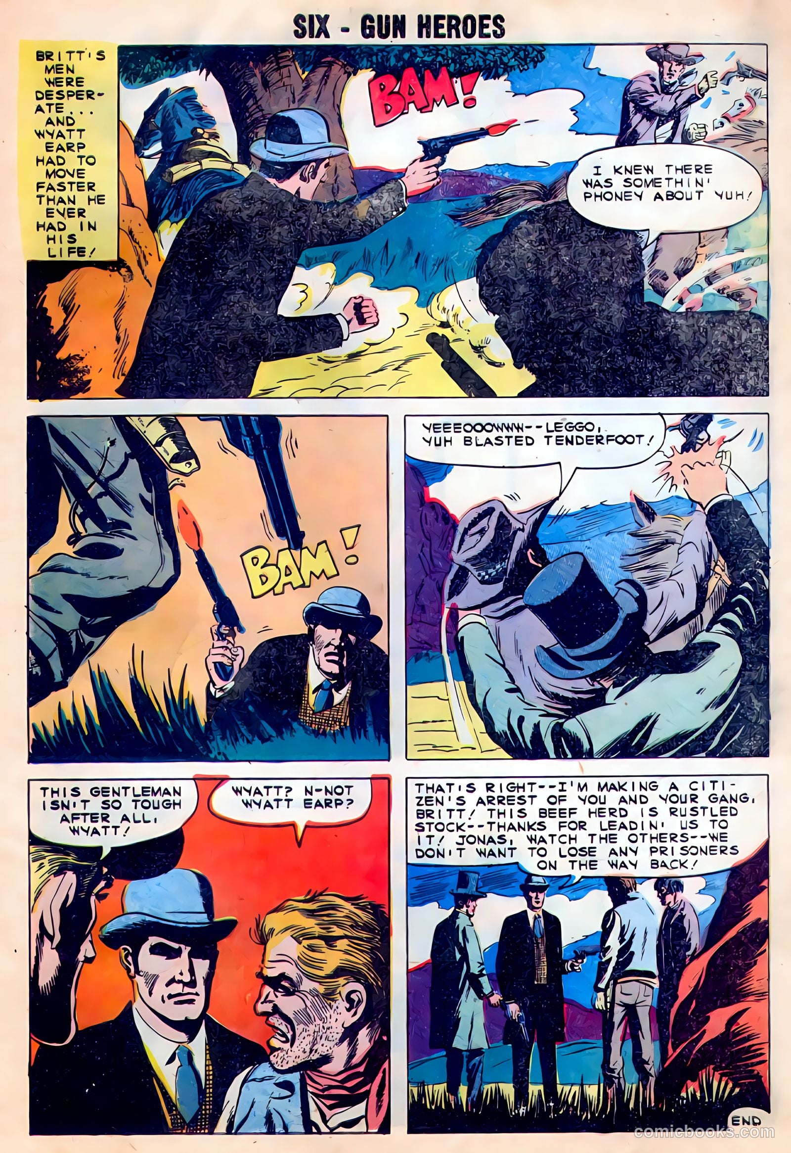 Six-Gun Heroes #53 (1959) — page 29 of 36