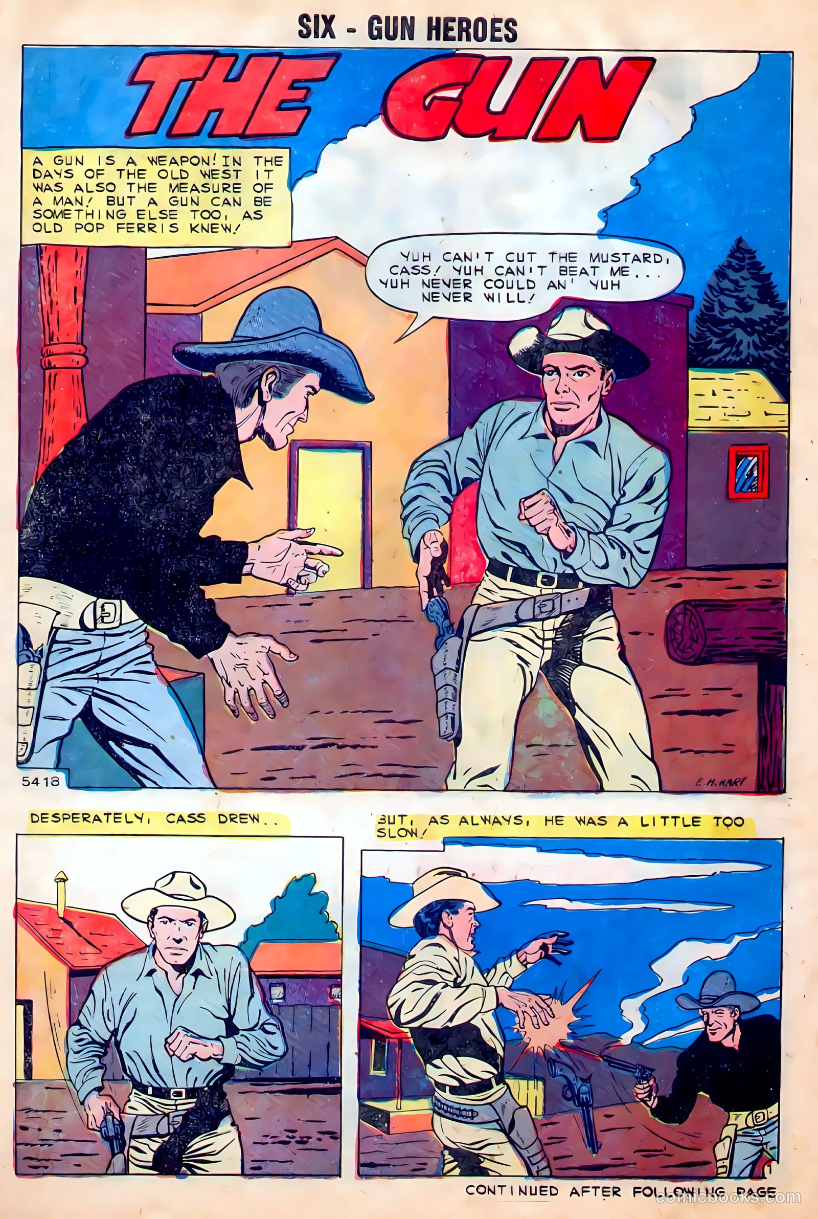 Six-Gun Heroes #53 (1959) — page 30 of 36