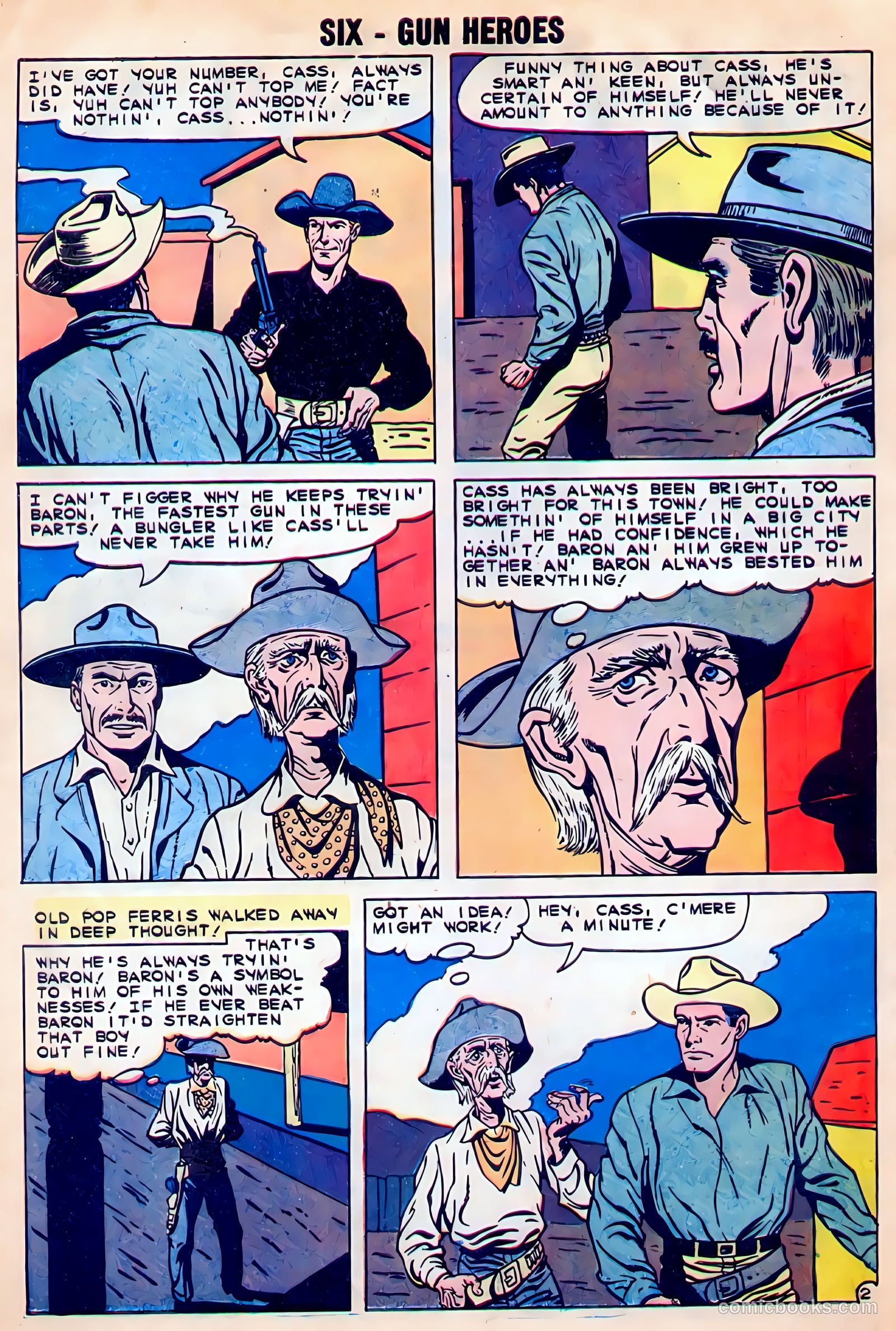 Six-Gun Heroes #53 (1959) — page 32 of 36