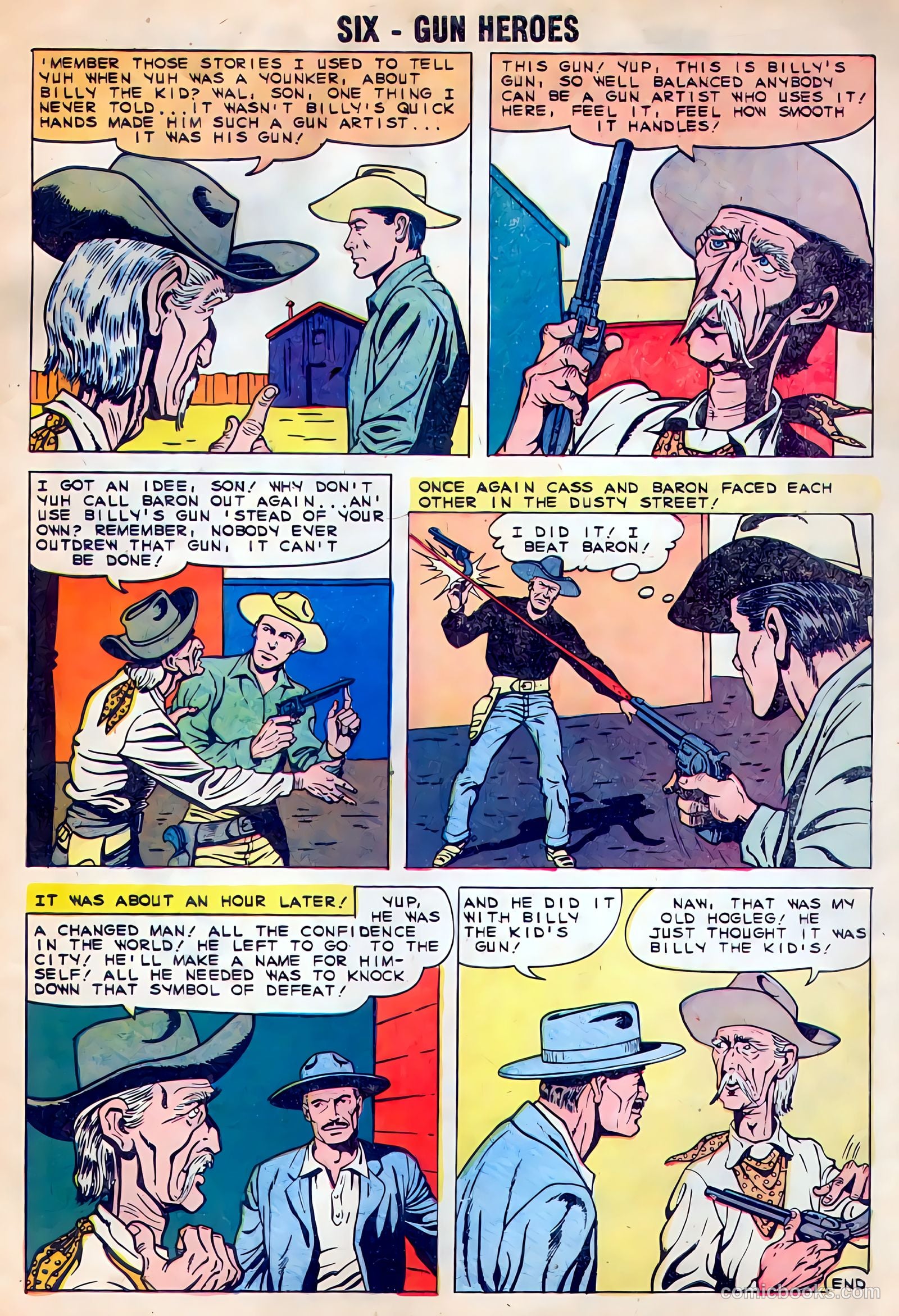 Six-Gun Heroes #53 (1959) — page 33 of 36