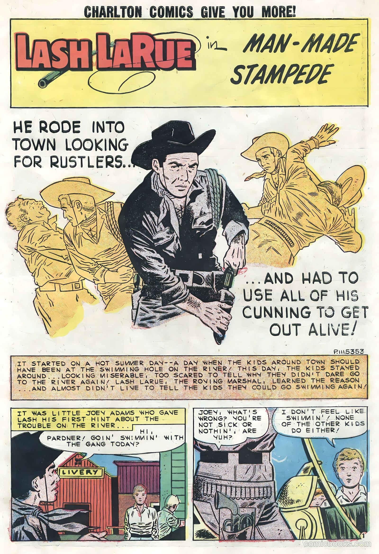 Six-Gun Heroes #54 (1959) — page 3 of 36