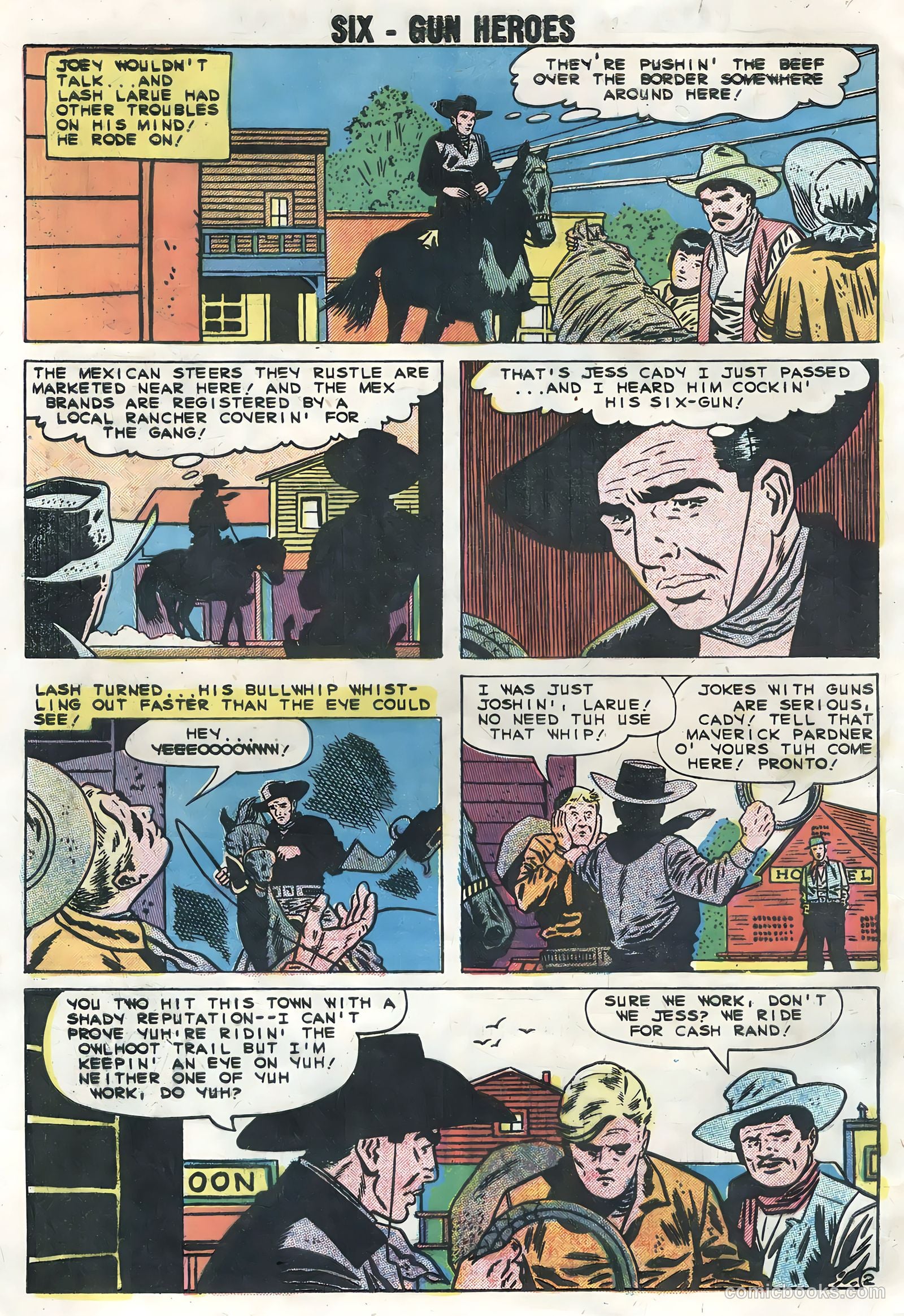 Six-Gun Heroes #54 (1959) — page 4 of 36