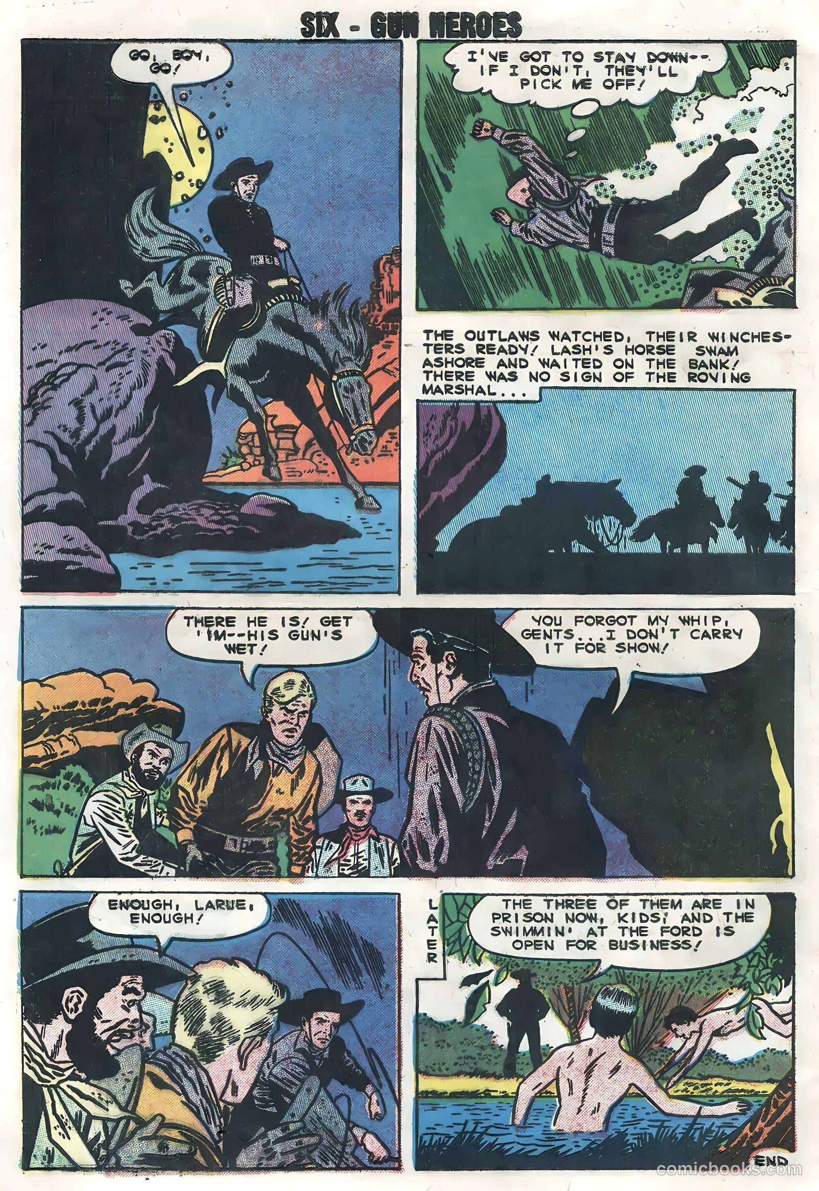 Six-Gun Heroes #54 (1959) — page 8 of 36
