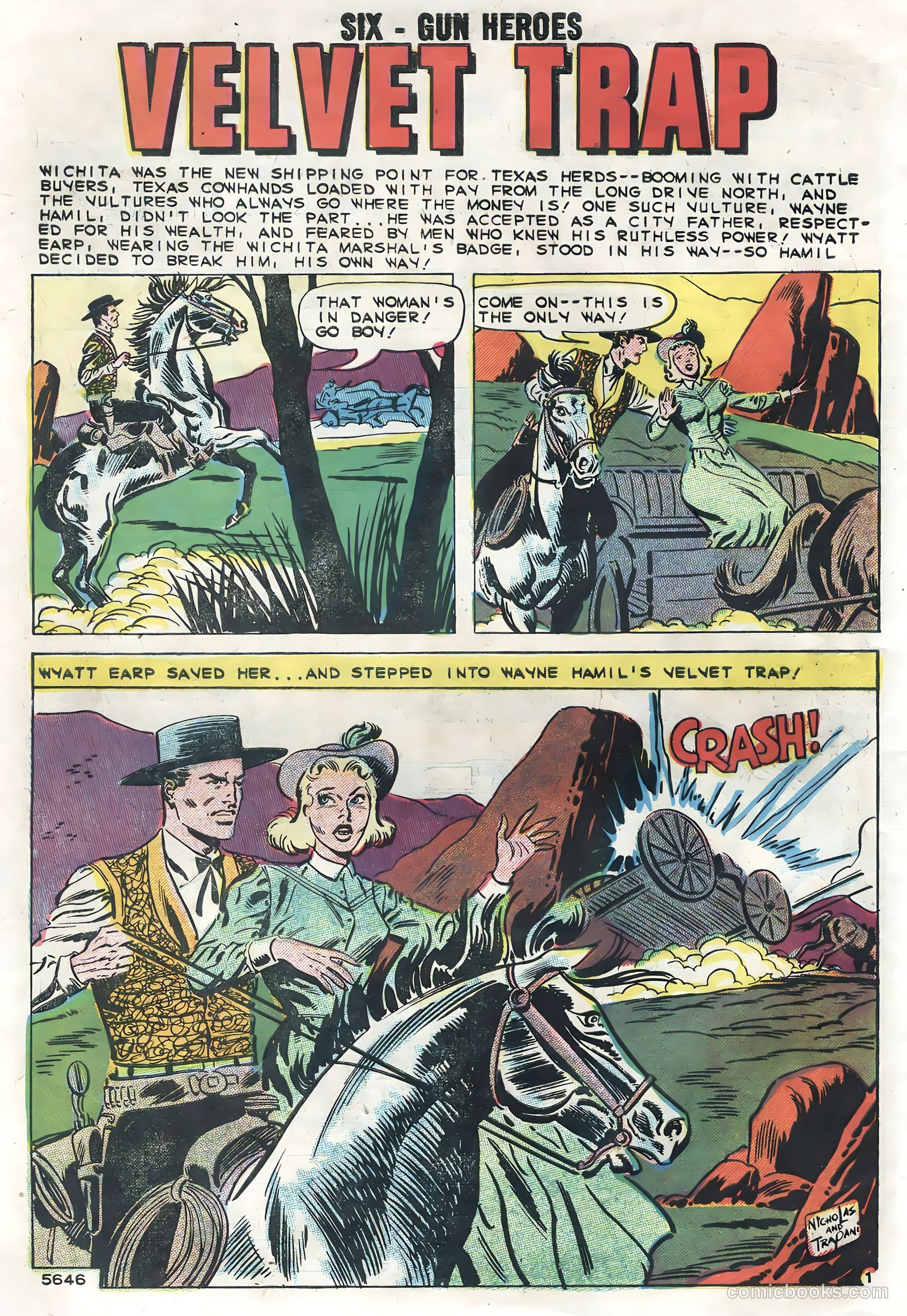 Six-Gun Heroes #54 (1959) — page 10 of 36