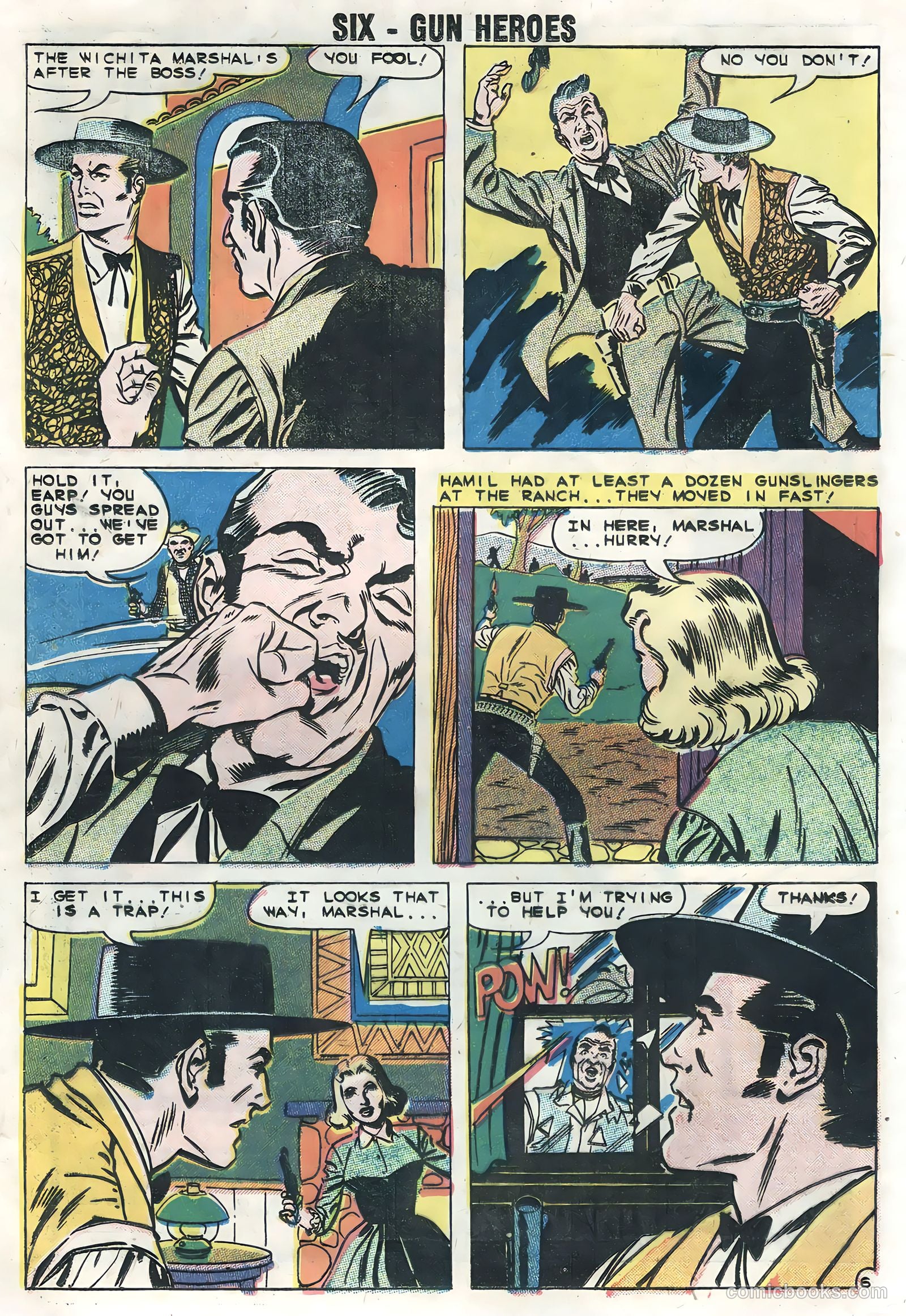 Six-Gun Heroes #54 (1959) — page 16 of 36