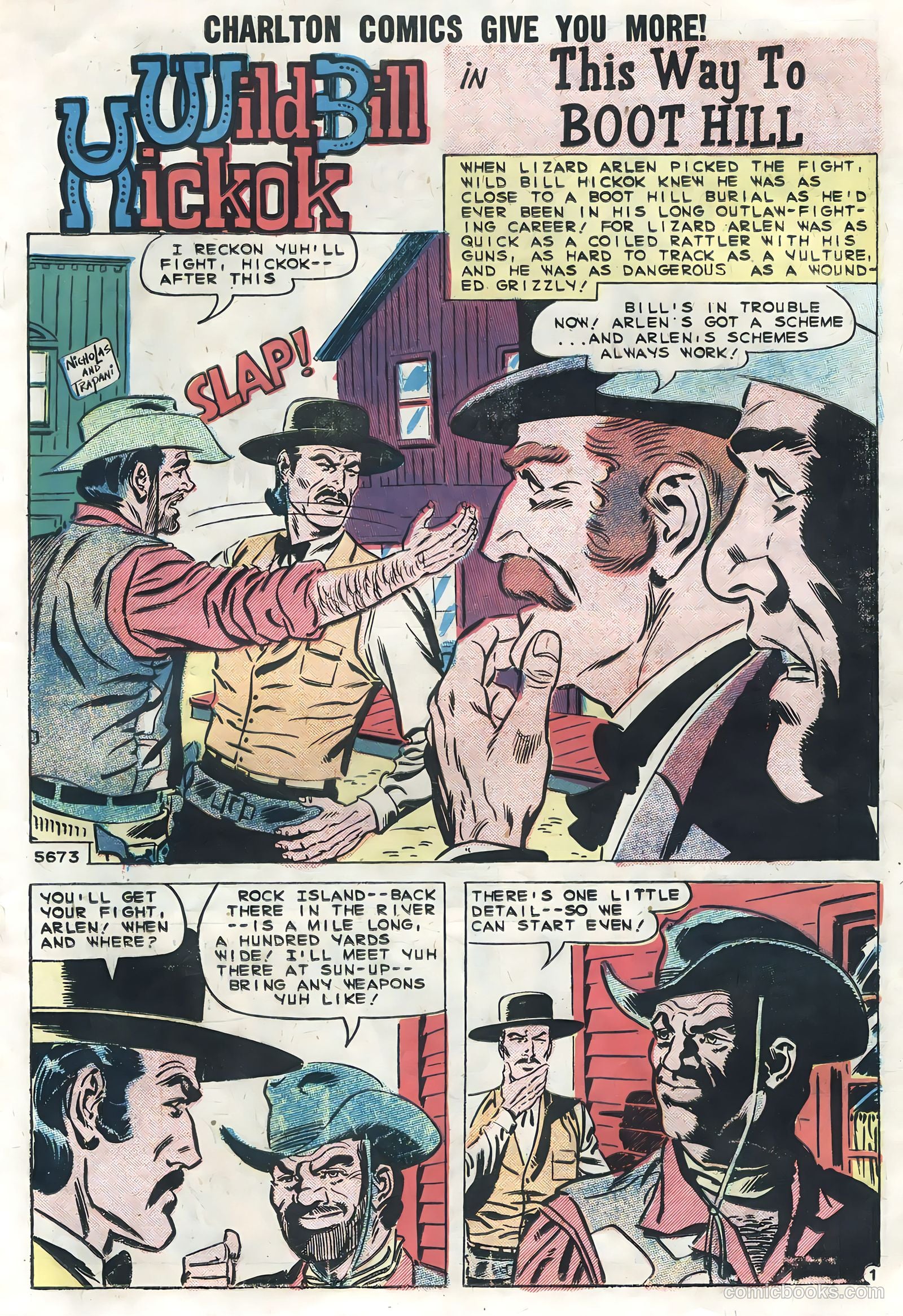 Six-Gun Heroes #54 (1959) — page 19 of 36