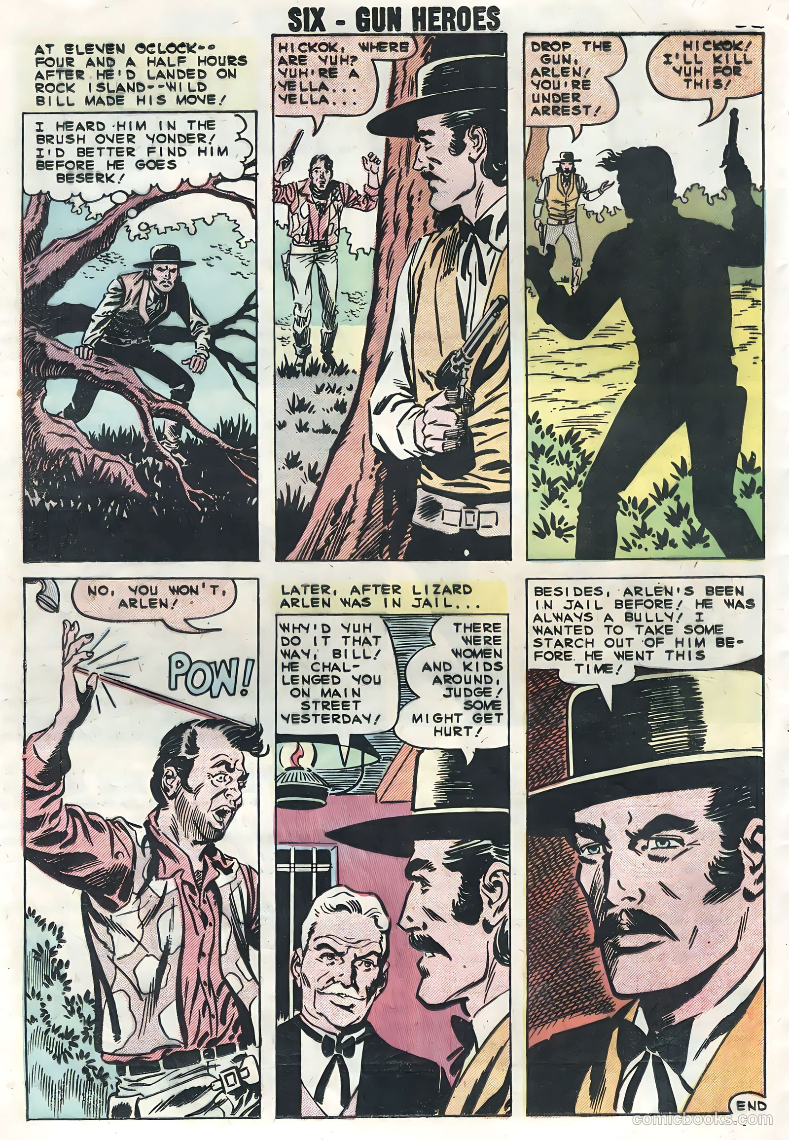 Six-Gun Heroes #54 (1959) — page 24 of 36
