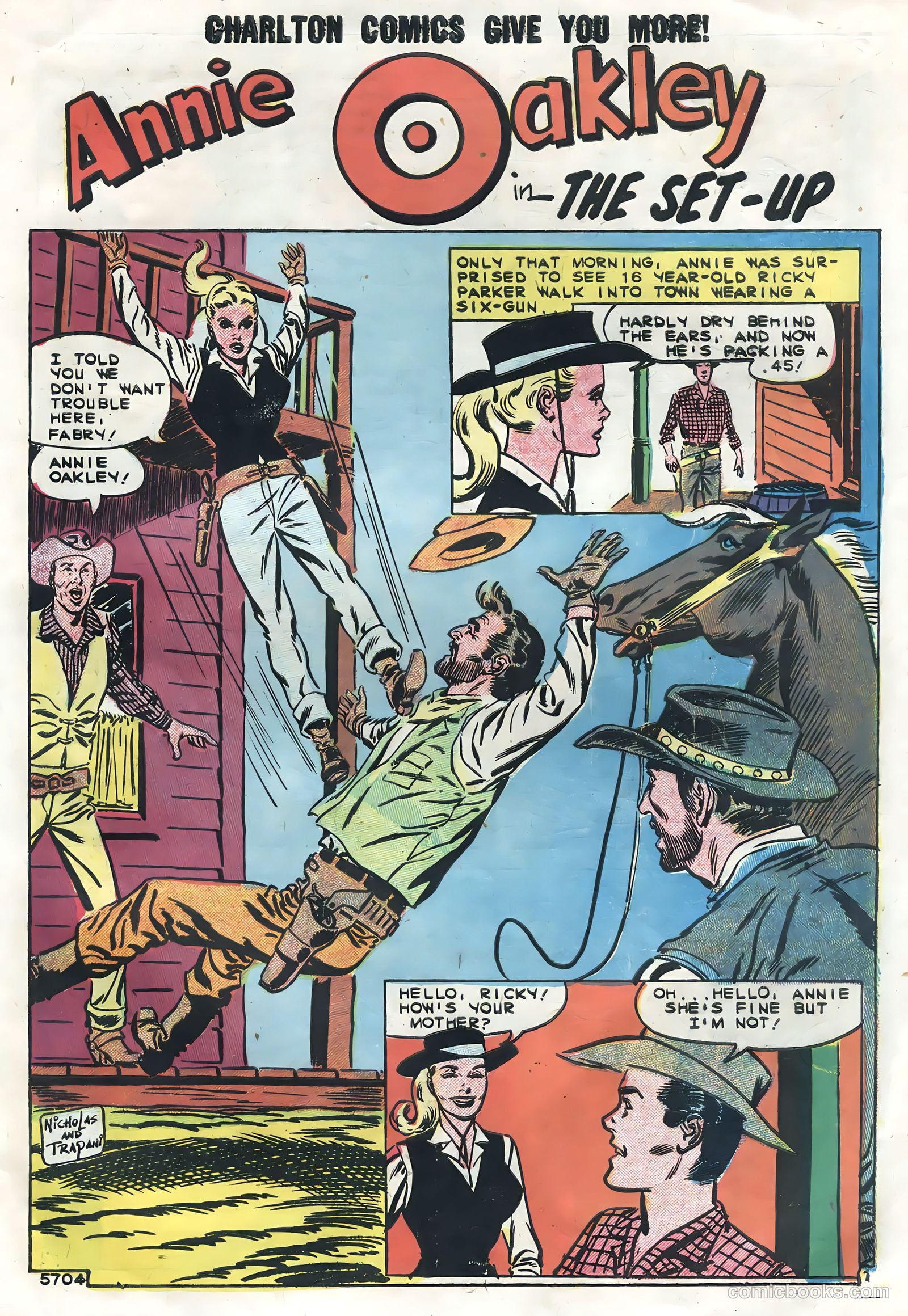 Six-Gun Heroes #54 (1959) — page 27 of 36