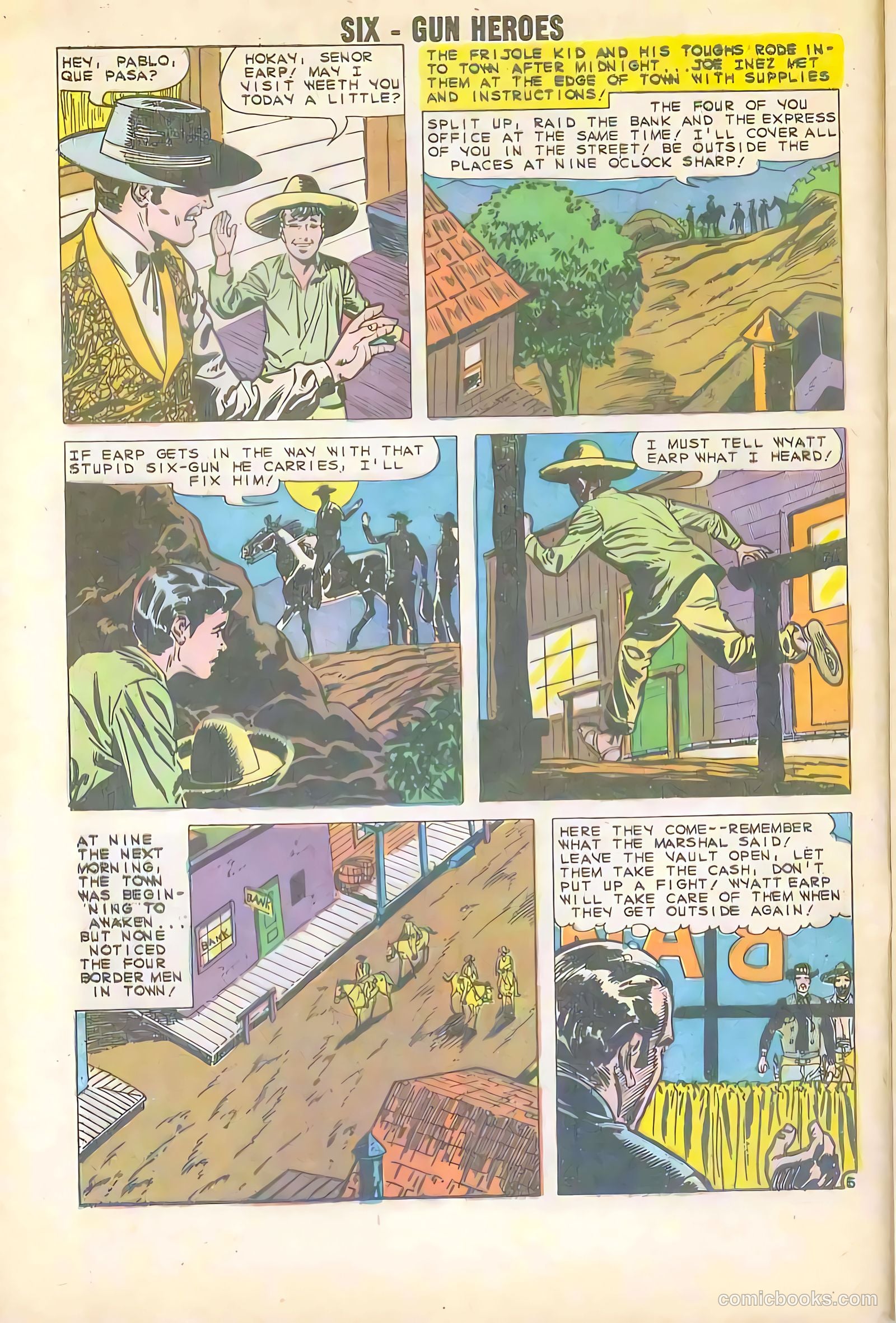 Six-Gun Heroes #55 (1960) — page 8 of 36