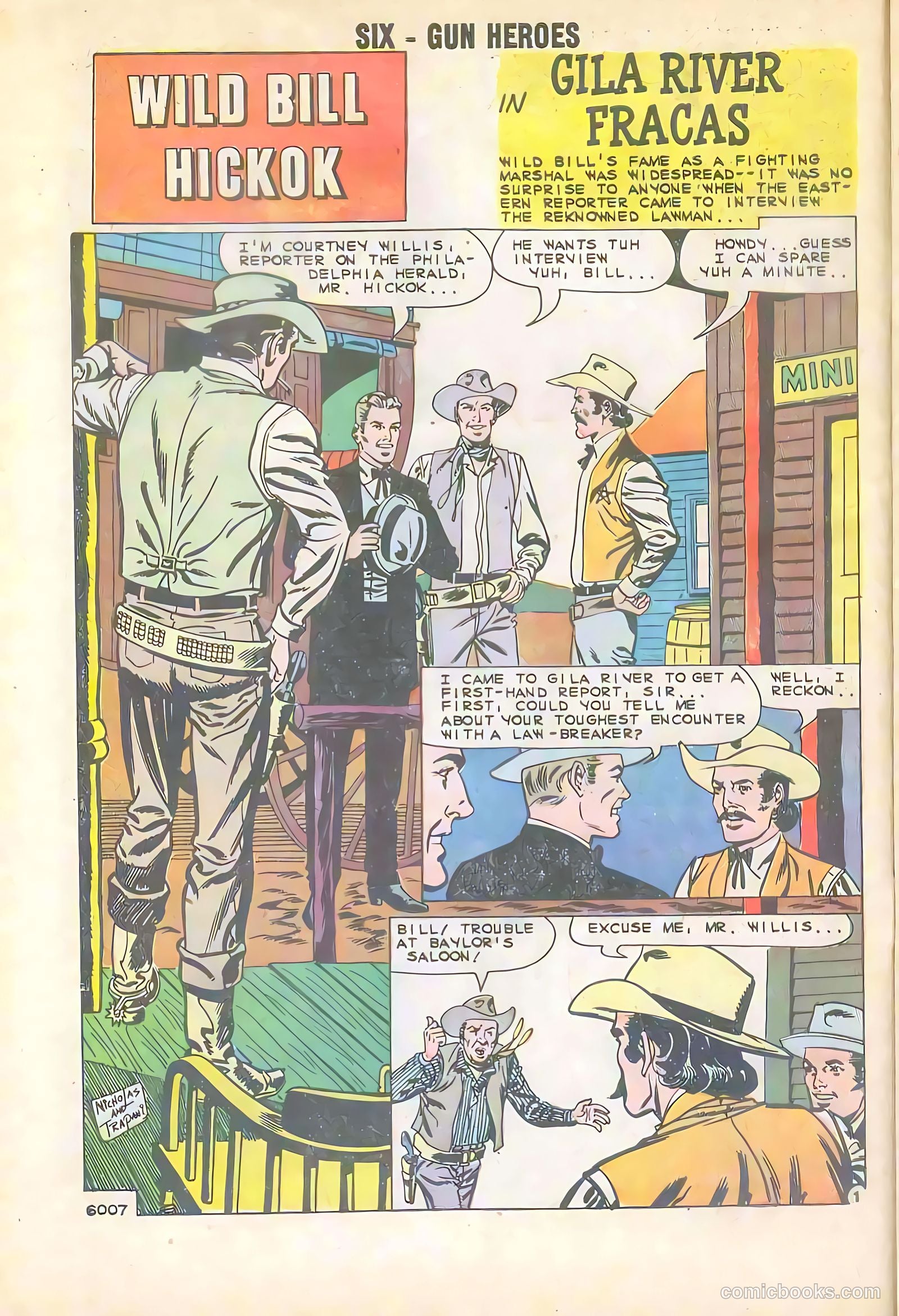 Six-Gun Heroes #55 (1960) — page 10 of 36