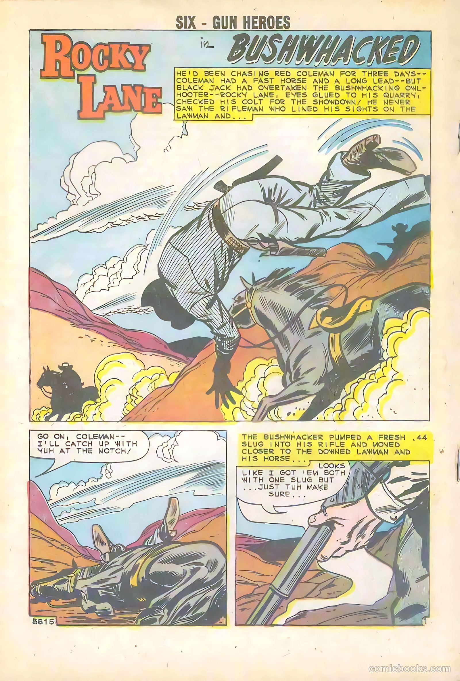 Six-Gun Heroes #55 (1960) — page 18 of 36