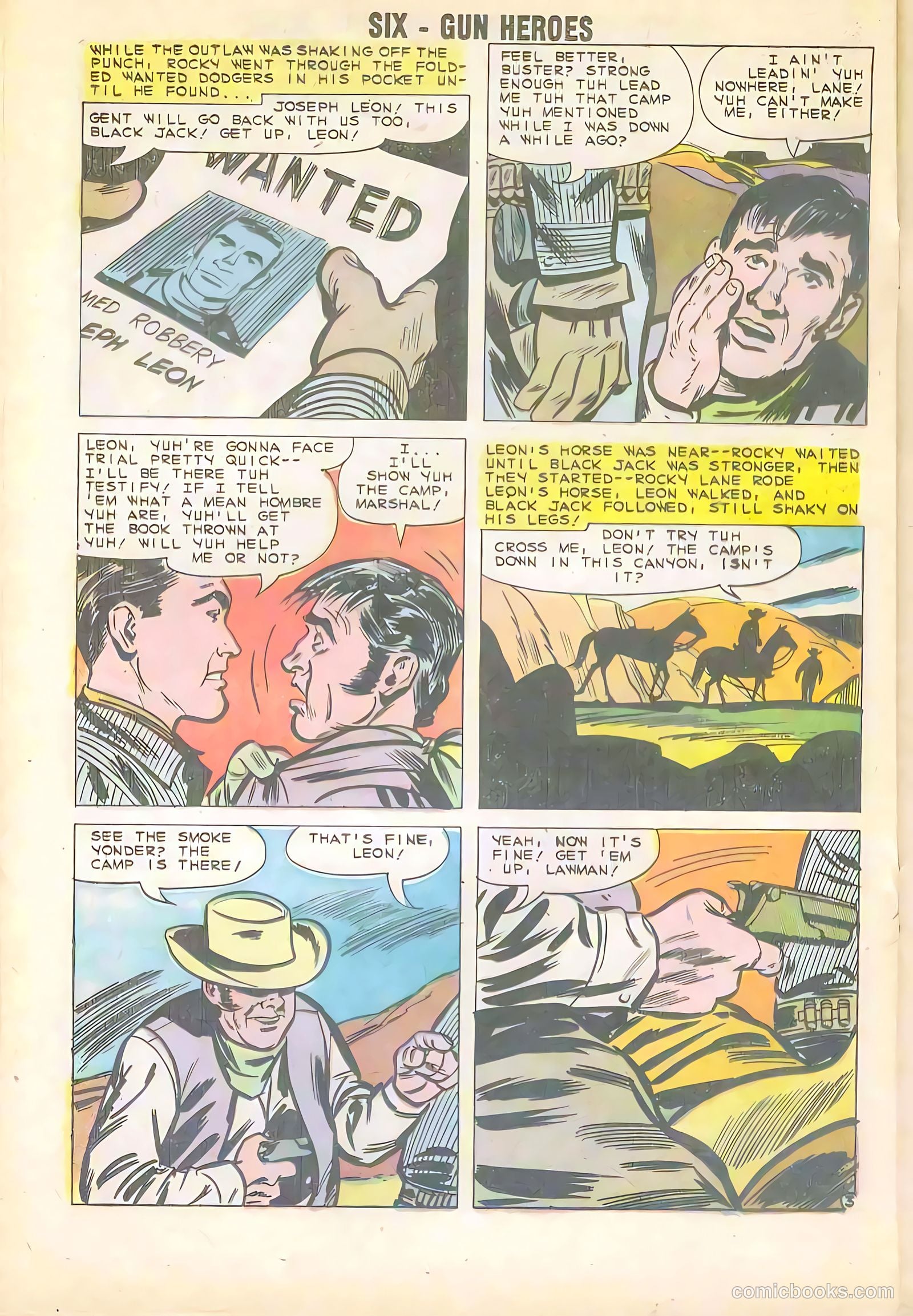 Six-Gun Heroes #55 (1960) — page 20 of 36